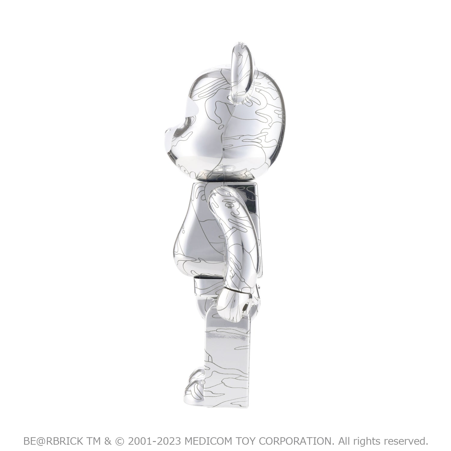 AAPE X BE@RBRICK 10TH ANNIVERSARY MOONFACE CAMO 100% & 400% SET