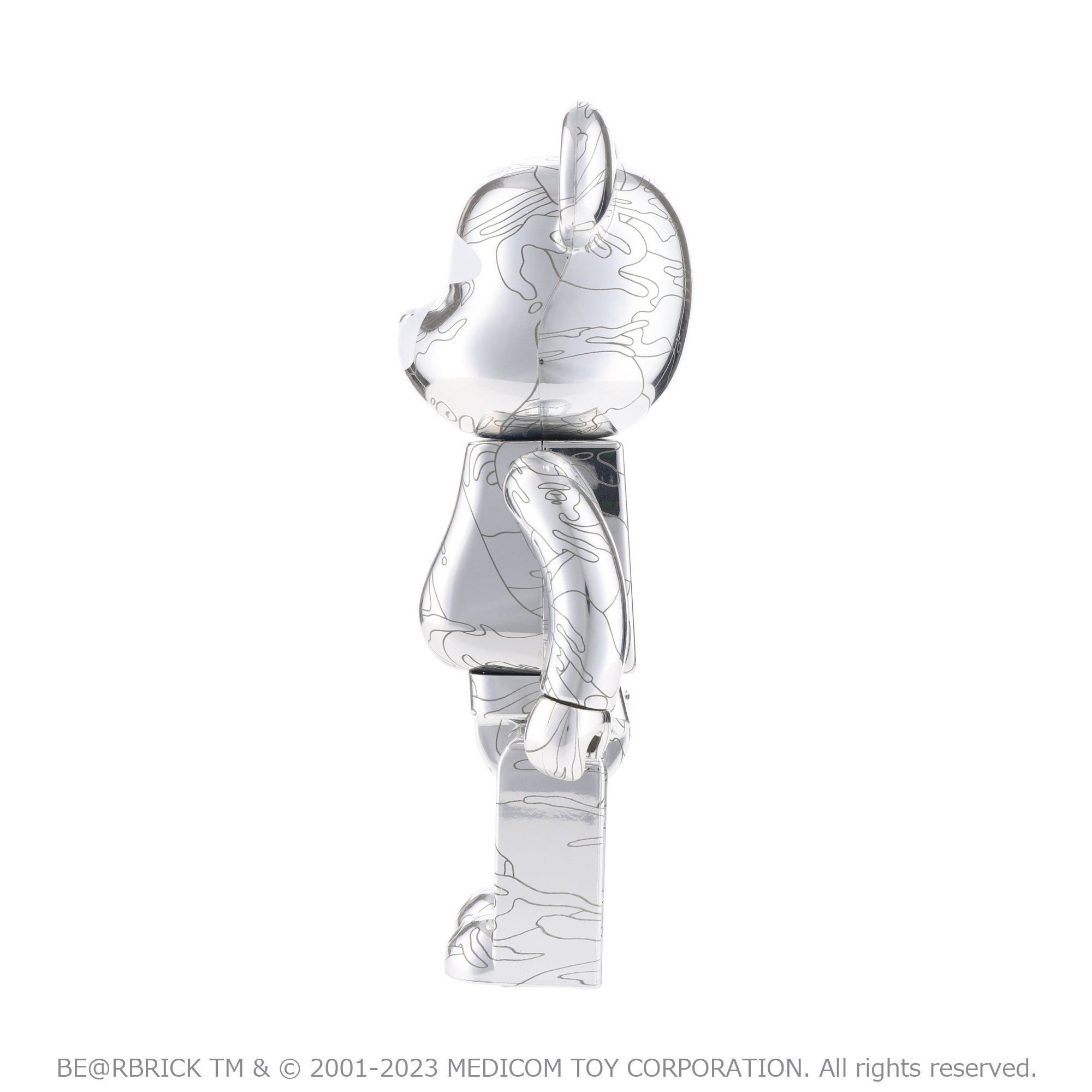 AAPE X BE@RBRICK 10TH ANNIVERSARY MOONFACE CAMO 100% & 400% SET