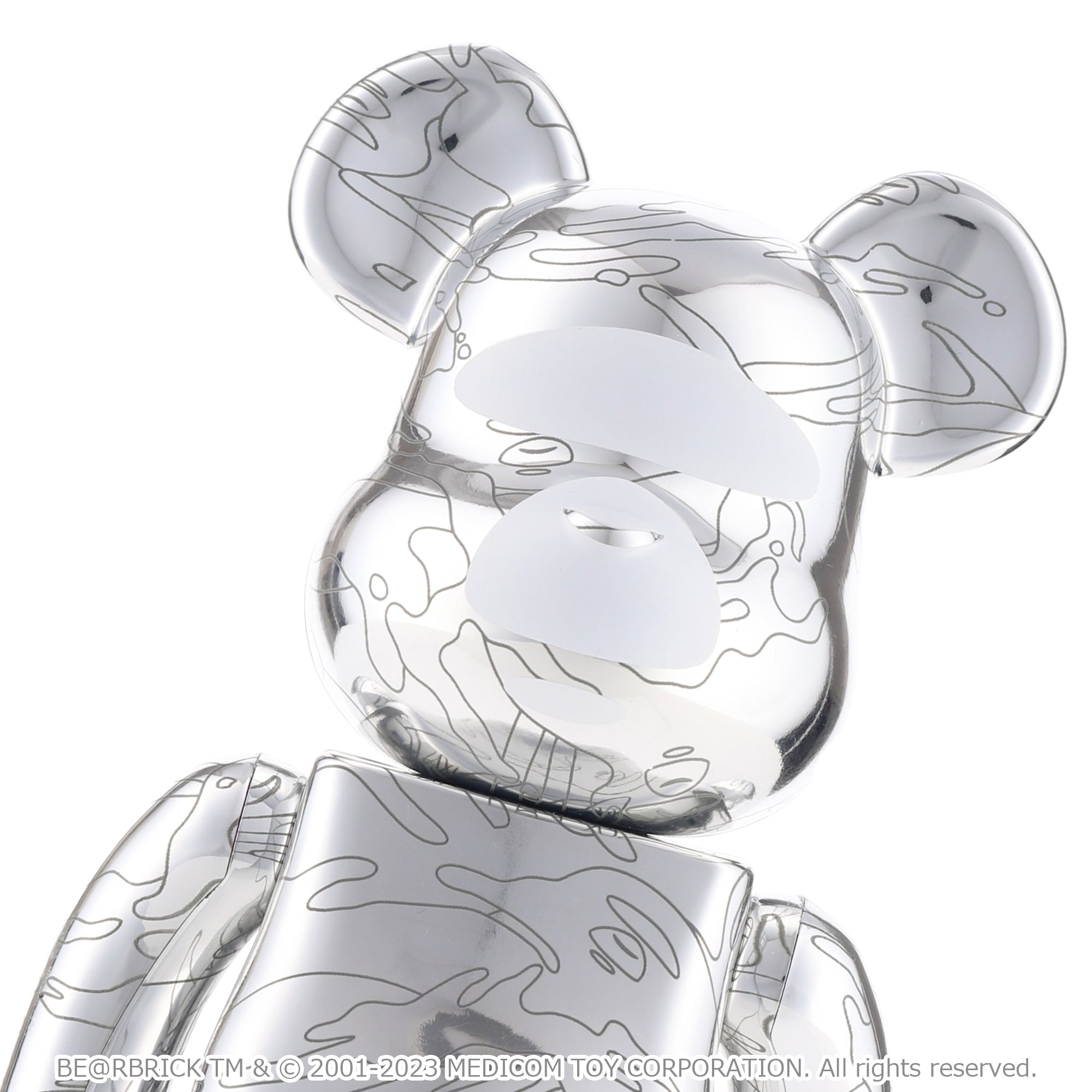 AAPE X BE@RBRICK 10TH ANNIVERSARY MOONFACE CAMO 100% & 400% SET