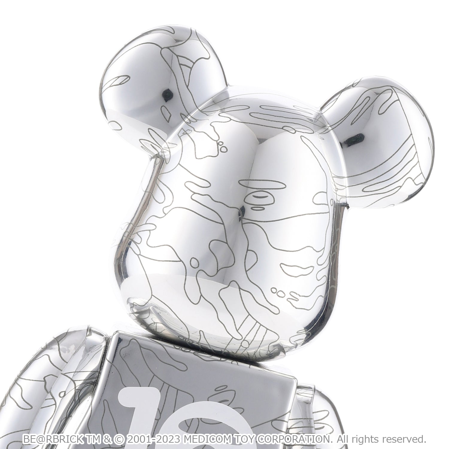 AAPE X BE@RBRICK 10TH ANNIVERSARY MOONFACE CAMO 100% & 400% SET