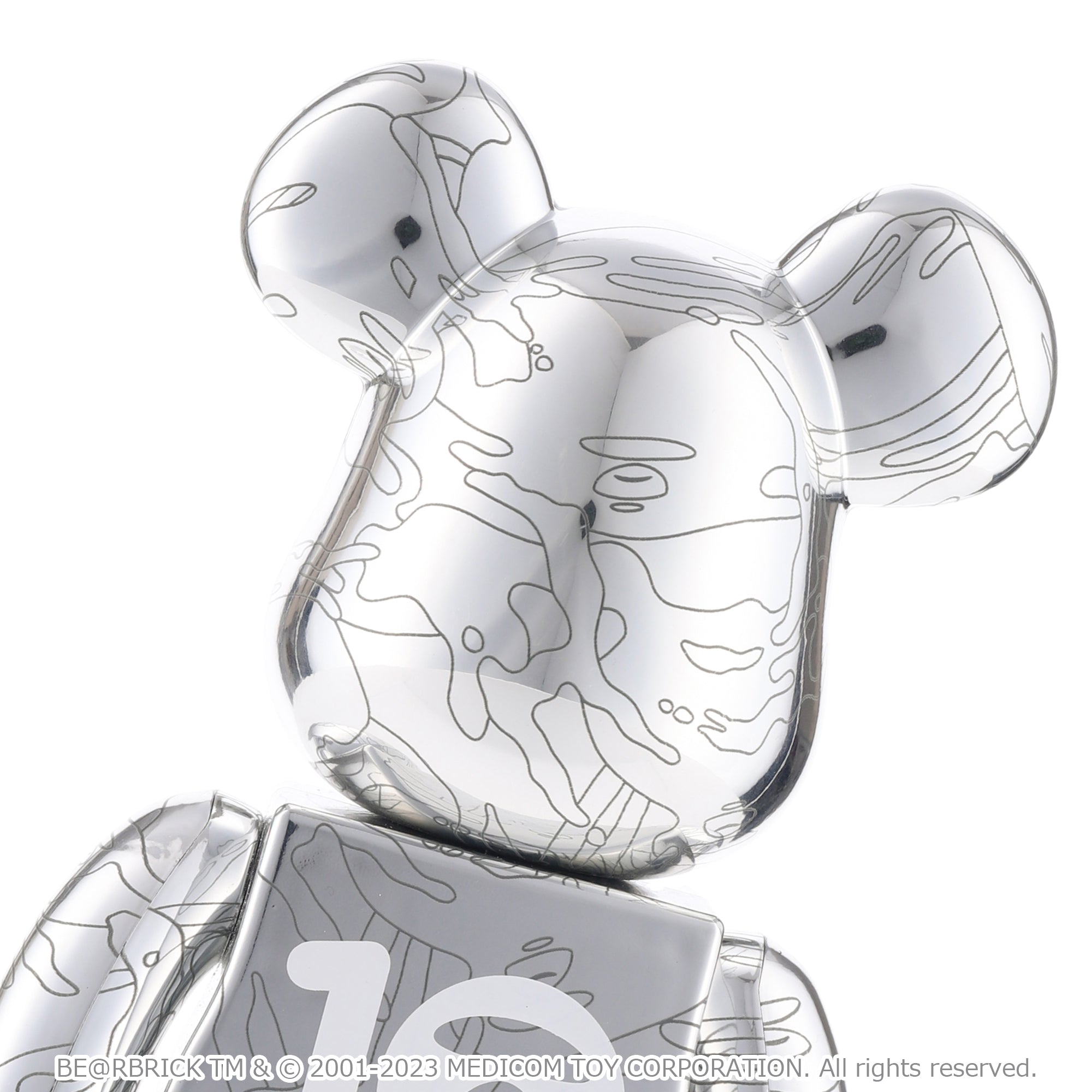 AAPE X BE@RBRICK 10TH ANNIVERSARY MOONFACE CAMO 100% & 400% SET