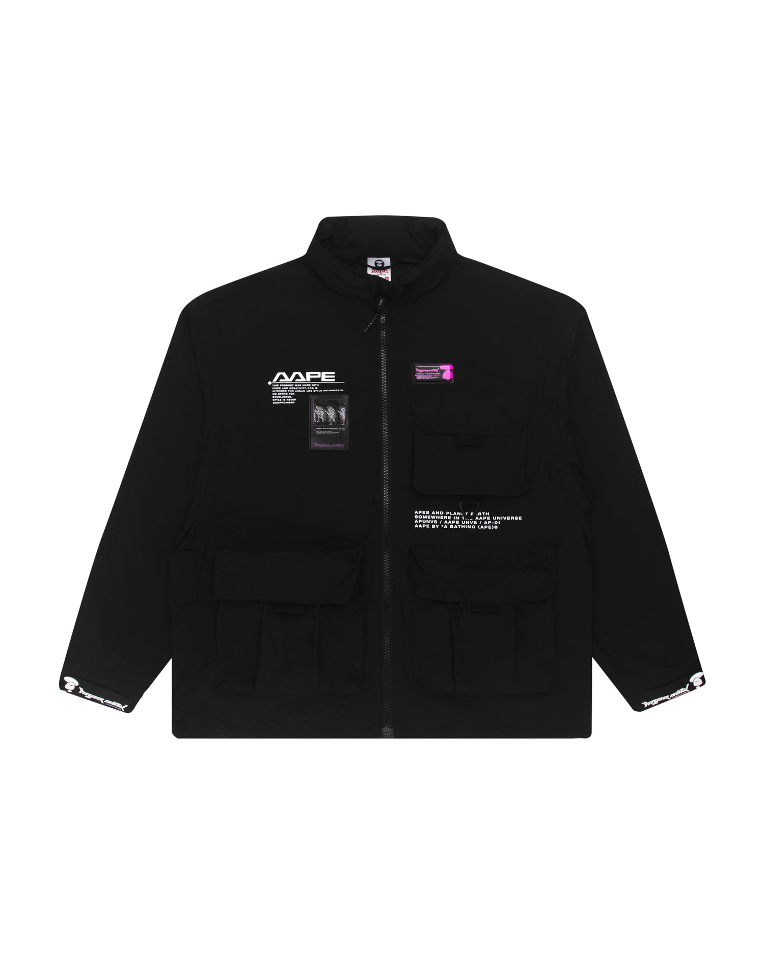 AAPE DETACHABLE SLEEVES JACKET