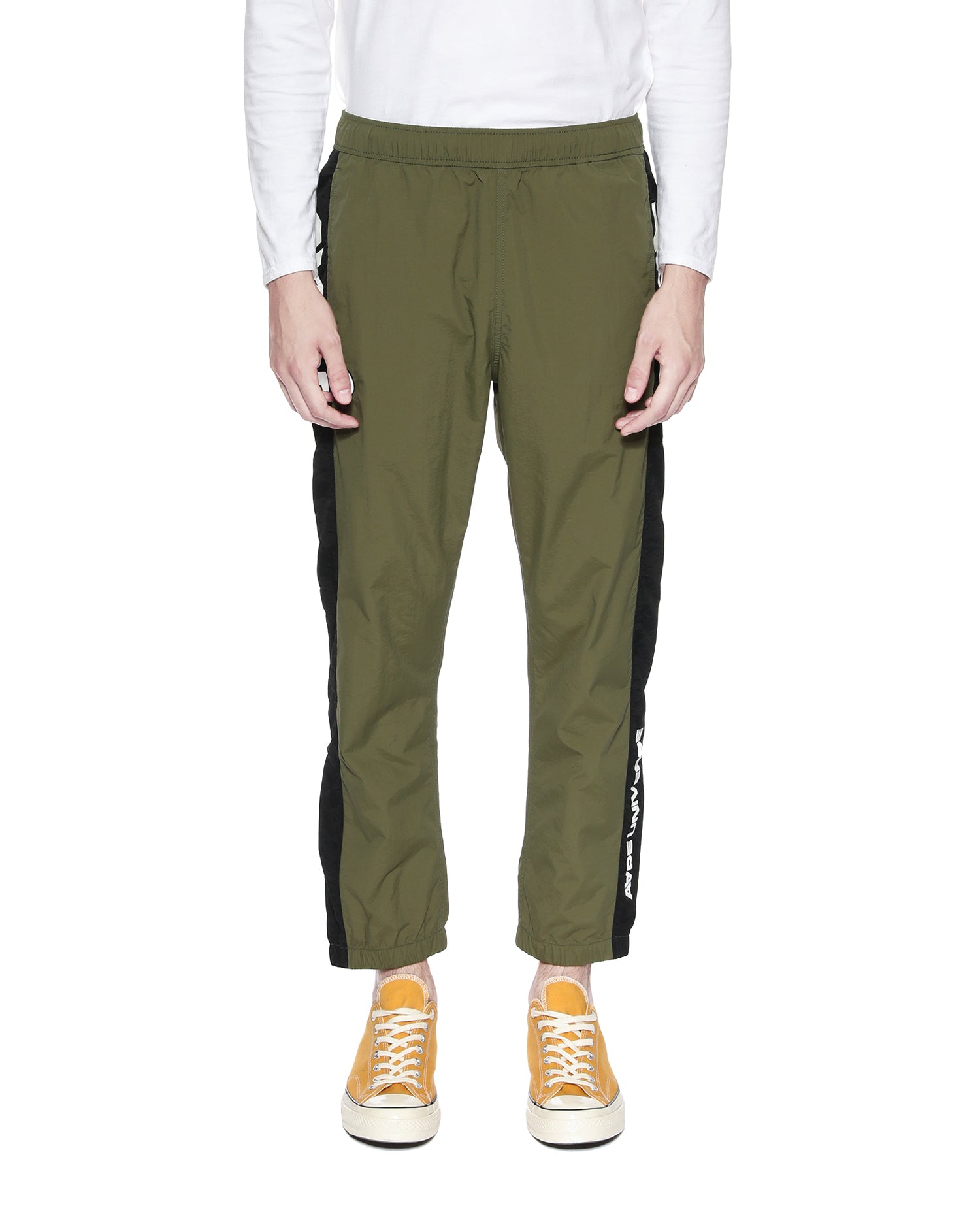AAPE NYLON LOOSE FANCY PANTS
