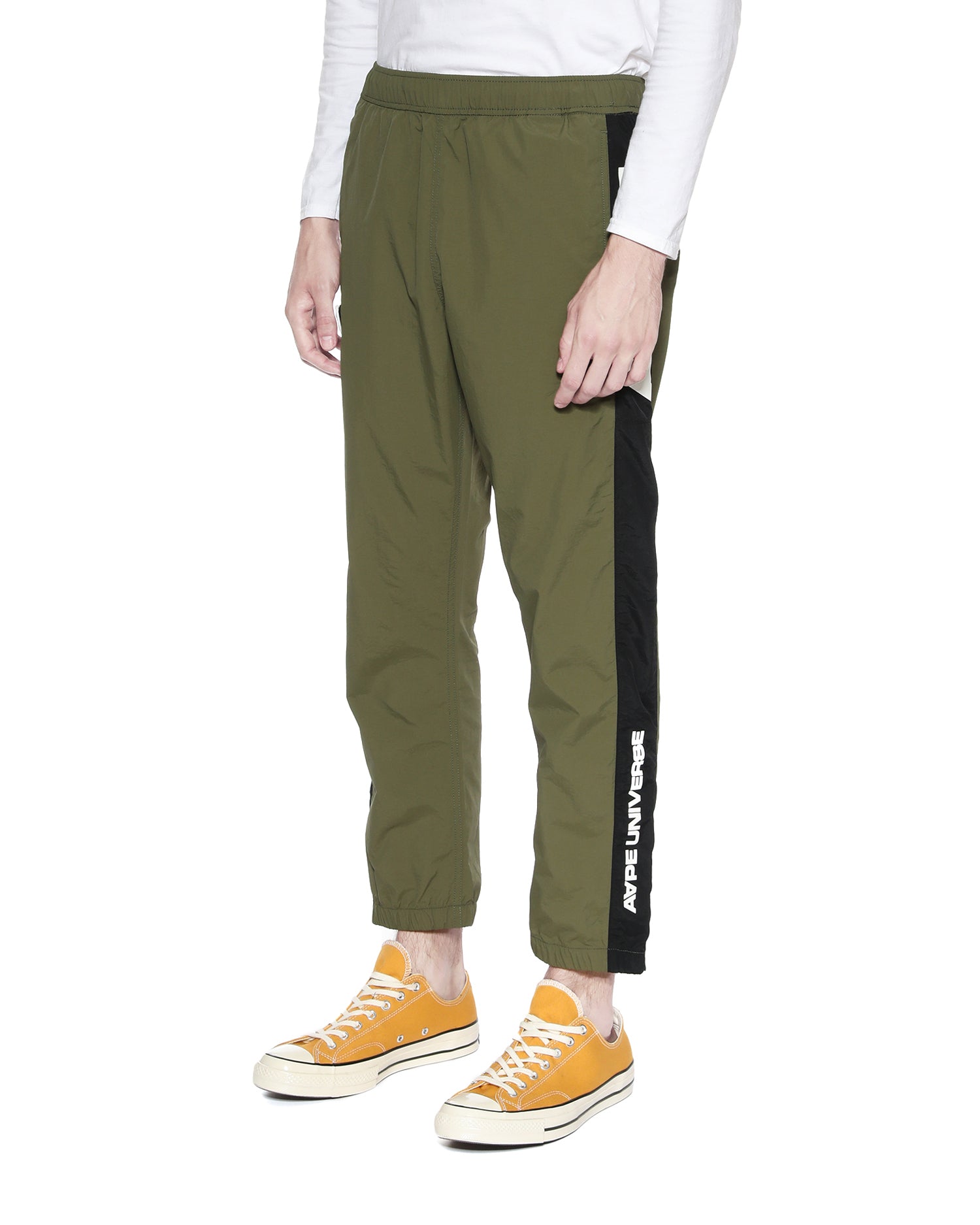 AAPE NYLON LOOSE FANCY PANTS
