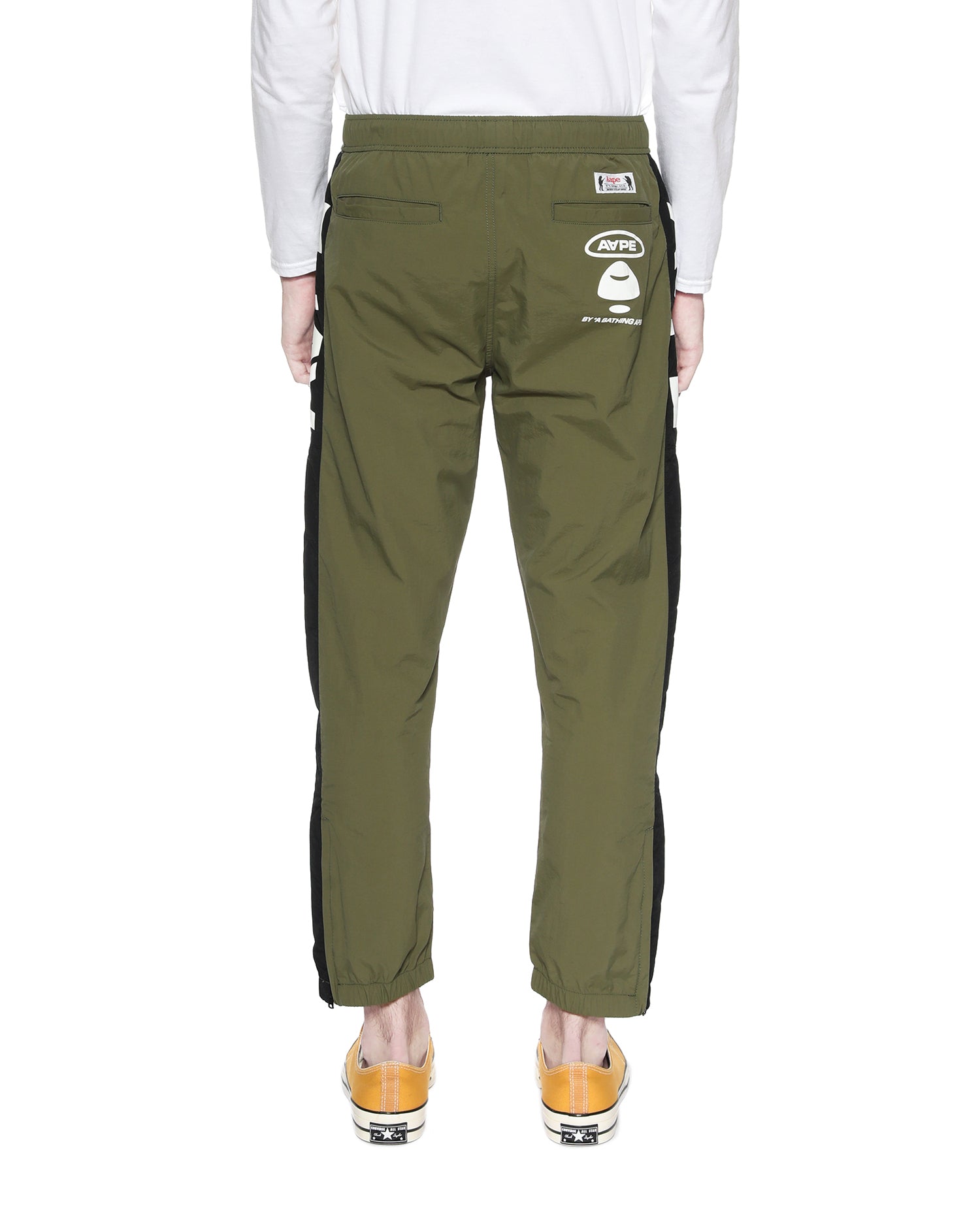 AAPE NYLON LOOSE FANCY PANTS