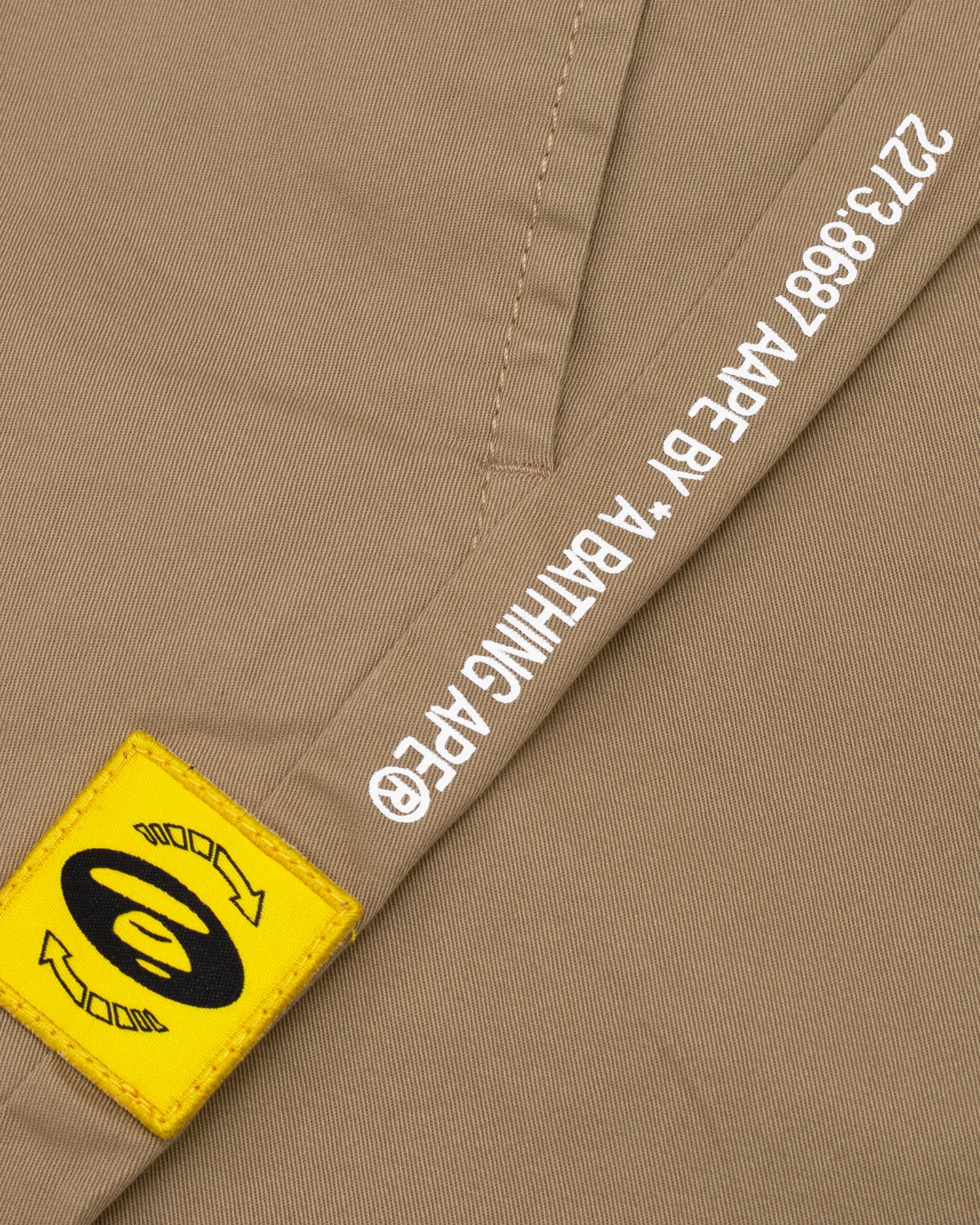 AAPE WOVEN CHINO PANTS