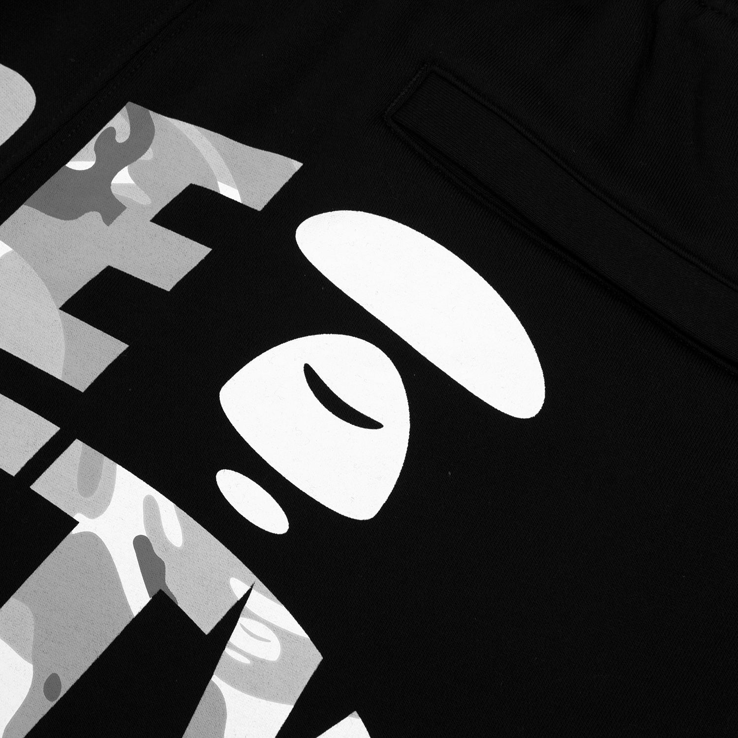 AAPE X 9090 MOONFACE FLEECE SWEATPANTS