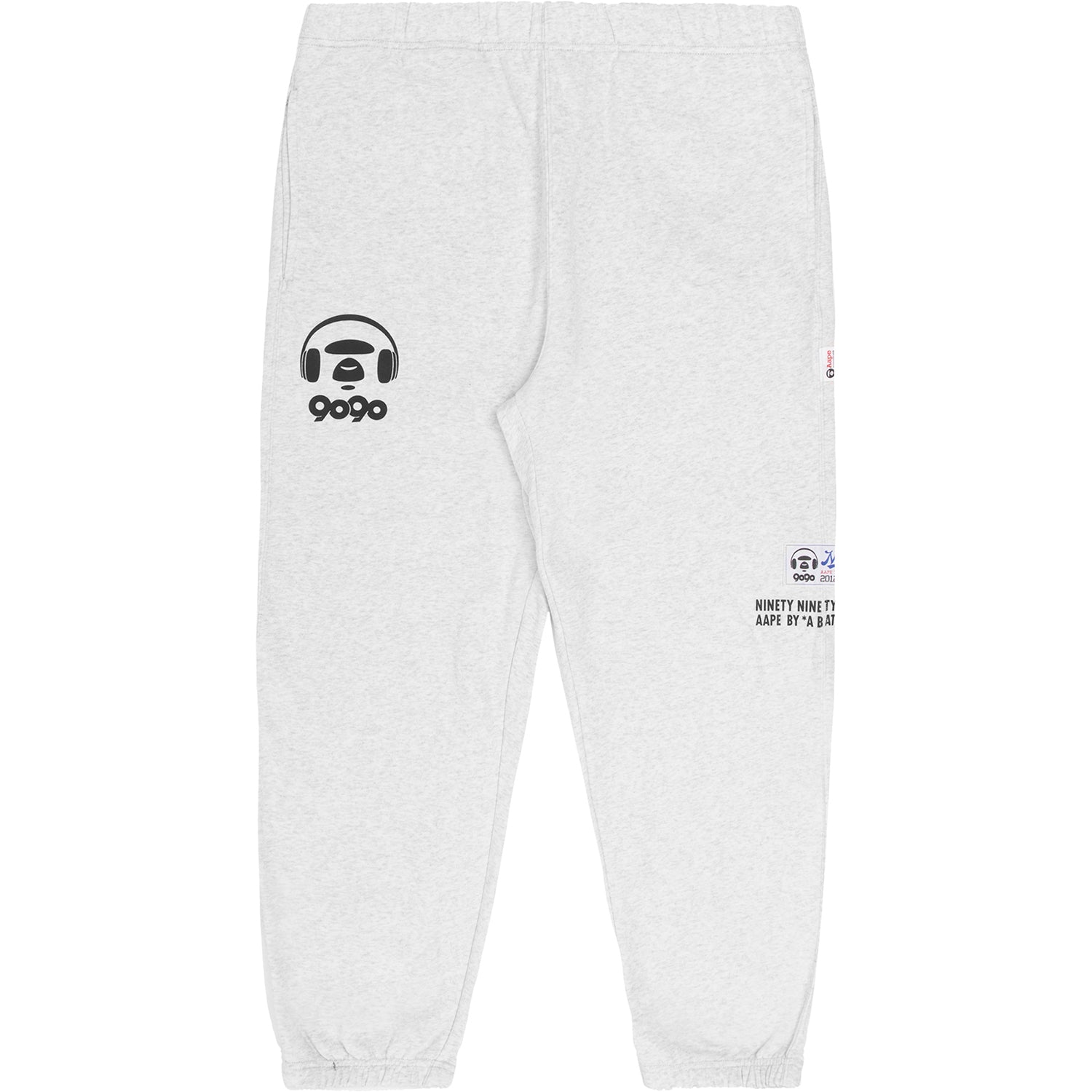 AAPE X 9090 MOONFACE FLEECE SWEATPANTS