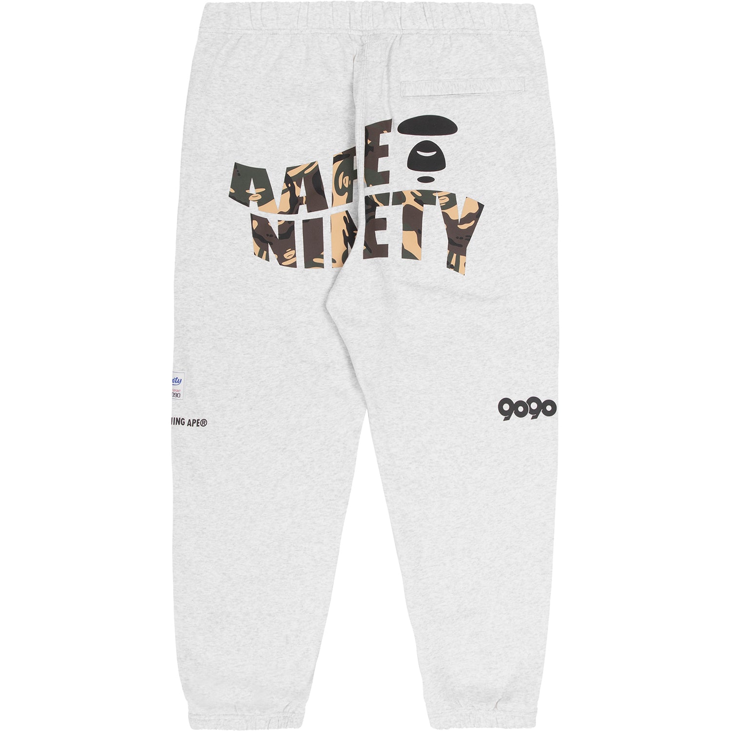 AAPE X 9090 MOONFACE FLEECE SWEATPANTS