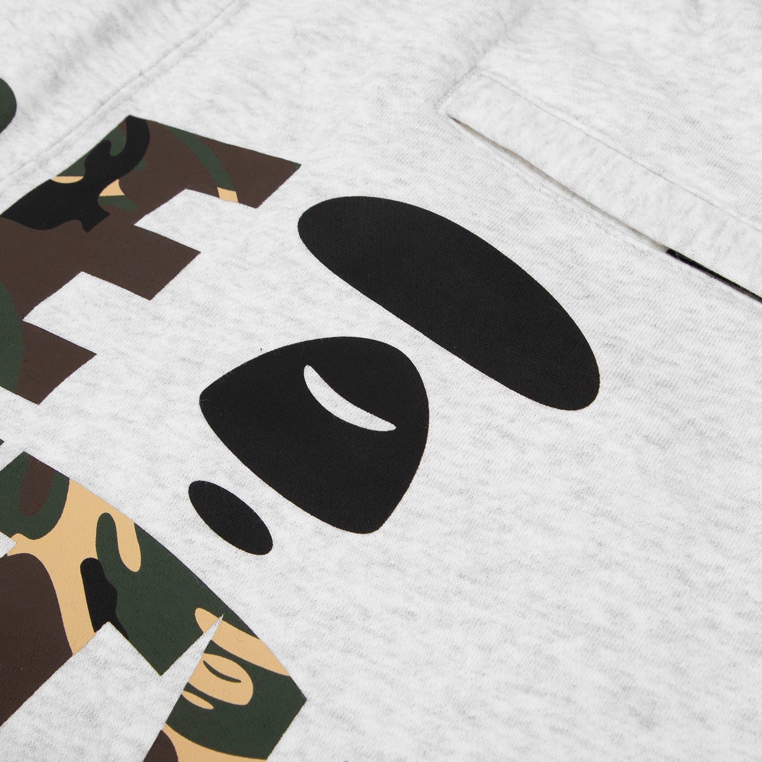 AAPE X 9090 MOONFACE FLEECE SWEATPANTS