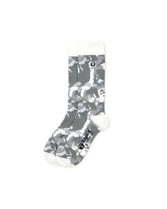 MOONFACE CAMO CREW SOCKS