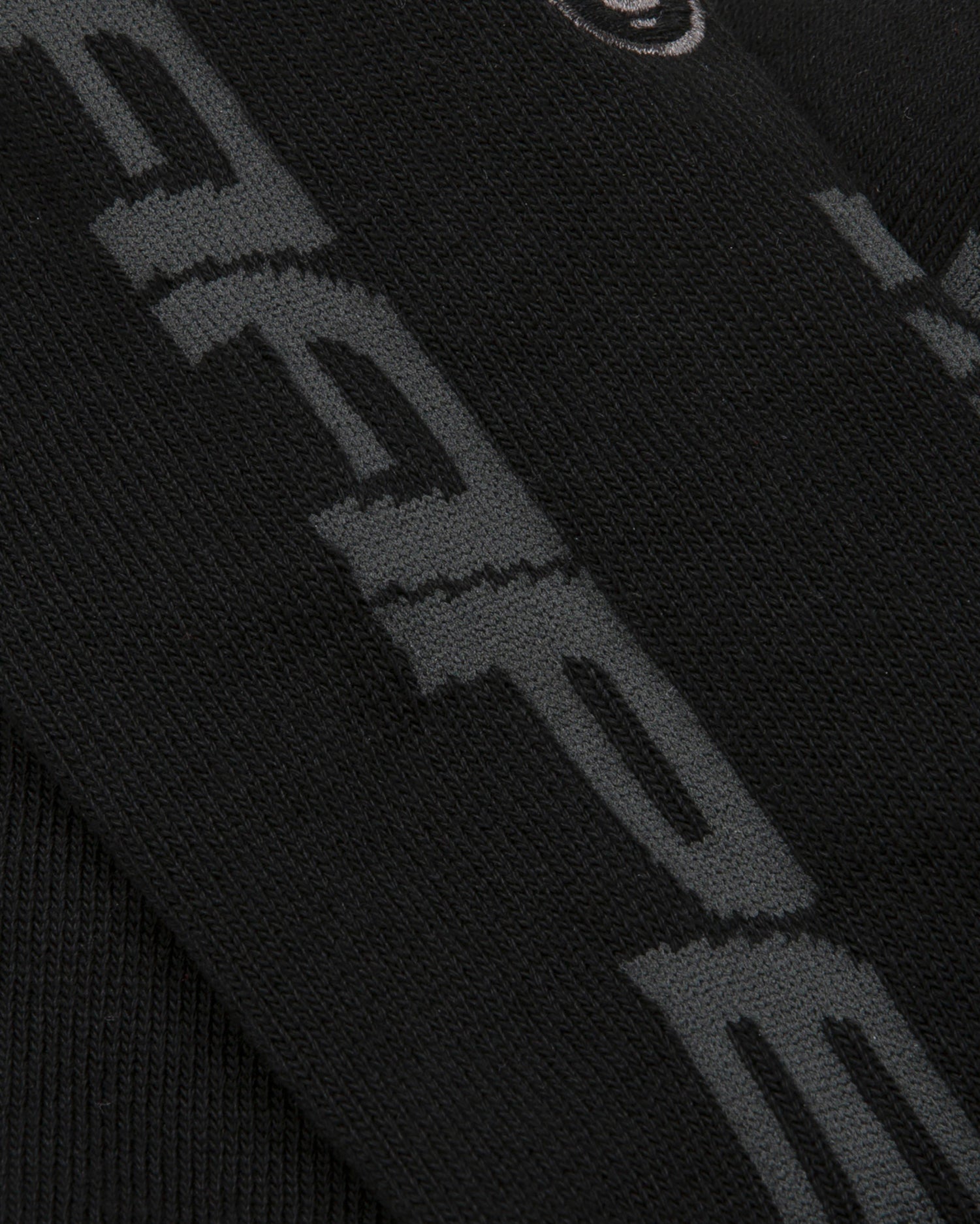 MOONFACE EMBROIDERED PATTERNED SOCKS