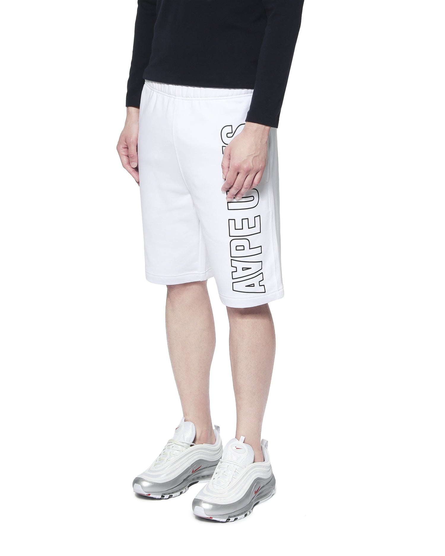 AAPE LOGO SWEAT SHORTS