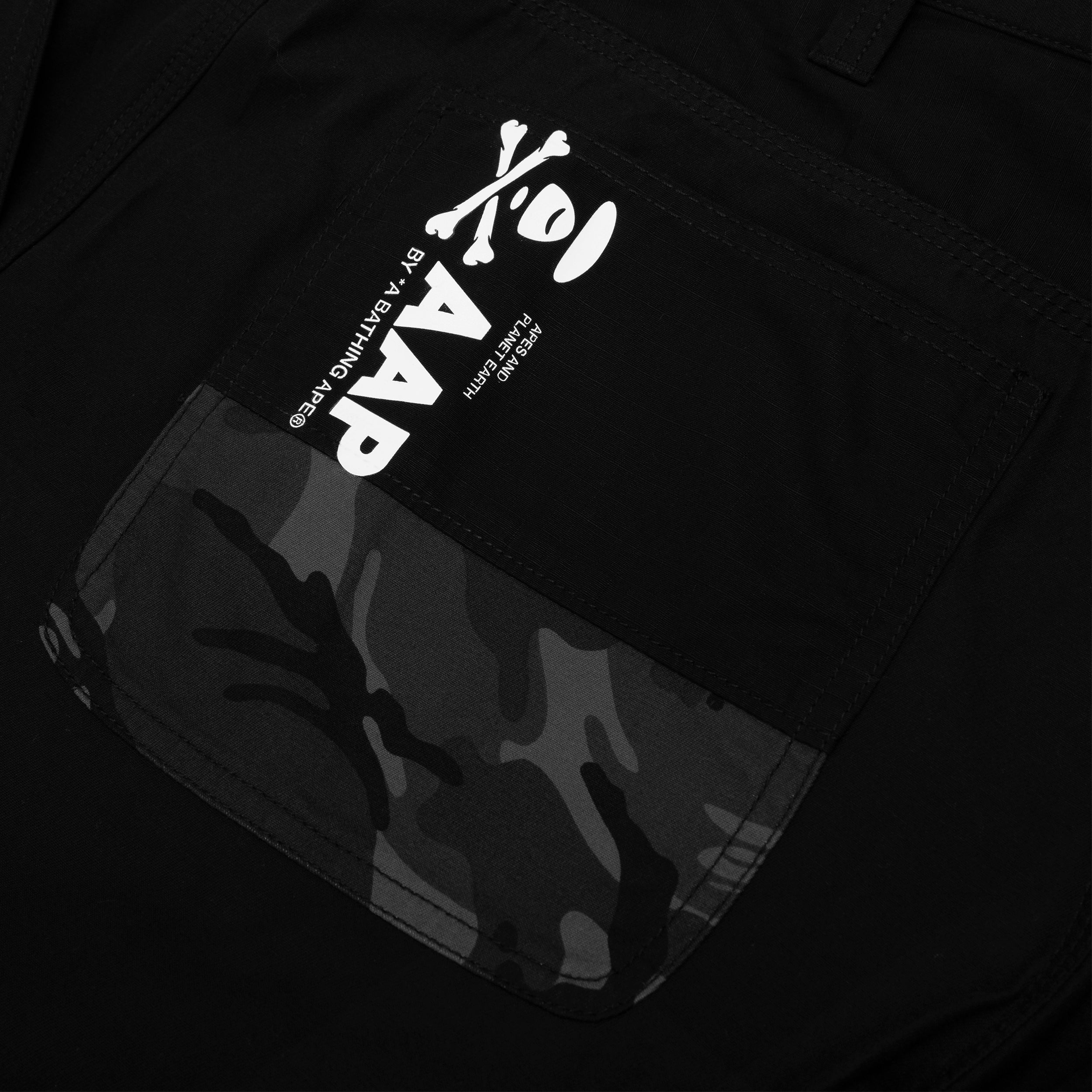 AAPE LOGO CHINO SHORTS