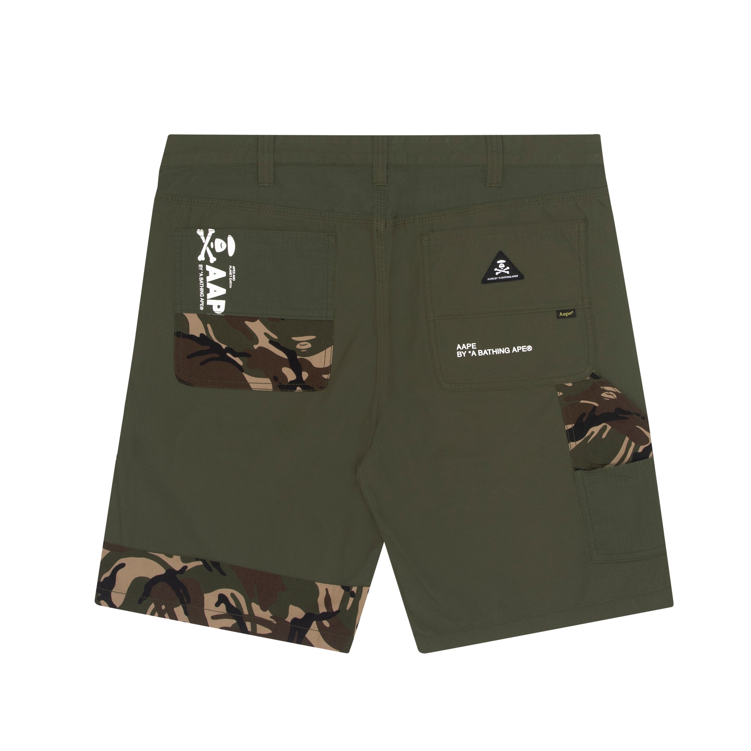 AAPE LOGO CHINO SHORTS