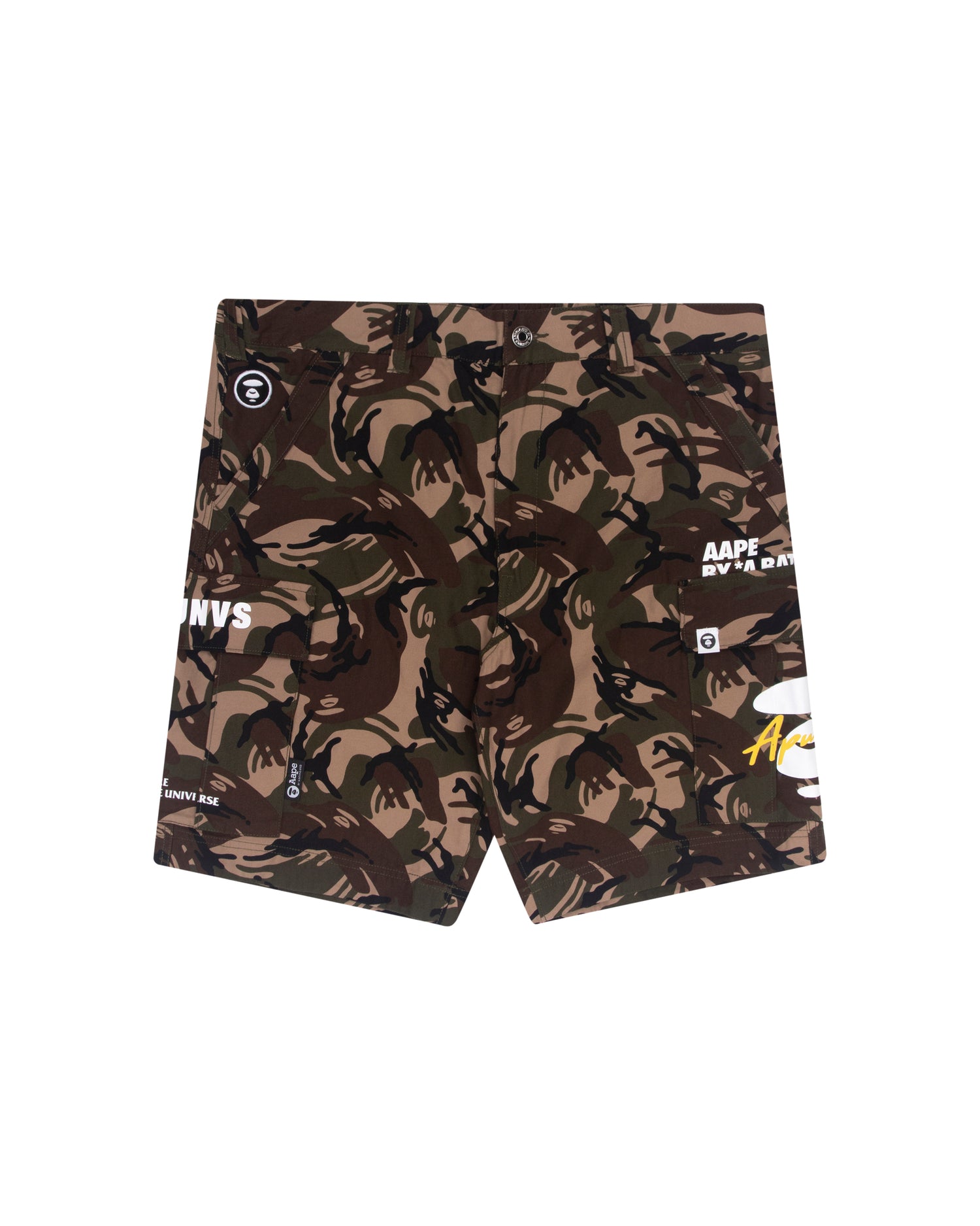 AAPSPM6728XAG/AAPE WOVEN CARGO SHORTS