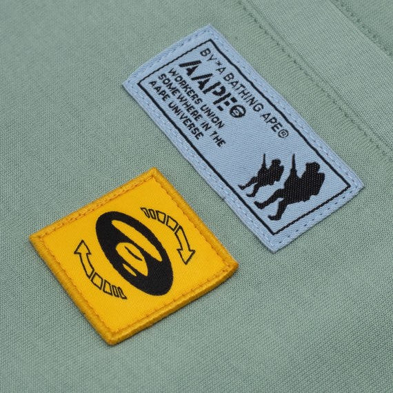 AAPE MOONFACE CAMO SHORTS