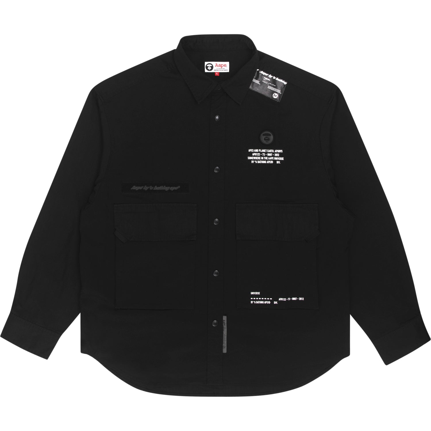 AAPSTM8387XXH/AAPE LS SHIRT