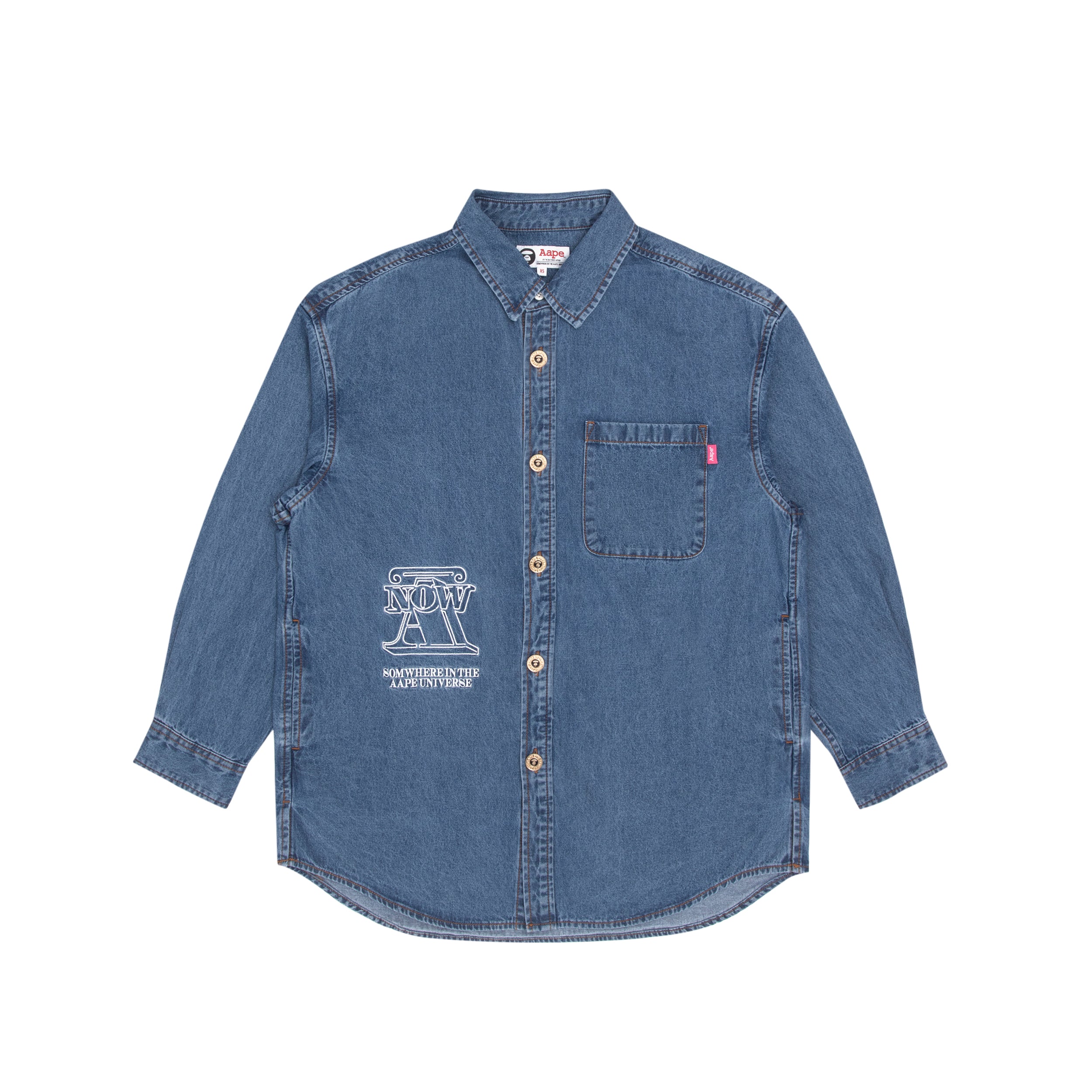 AAPE 30" LONG SLEEVE SHIRT LADIES