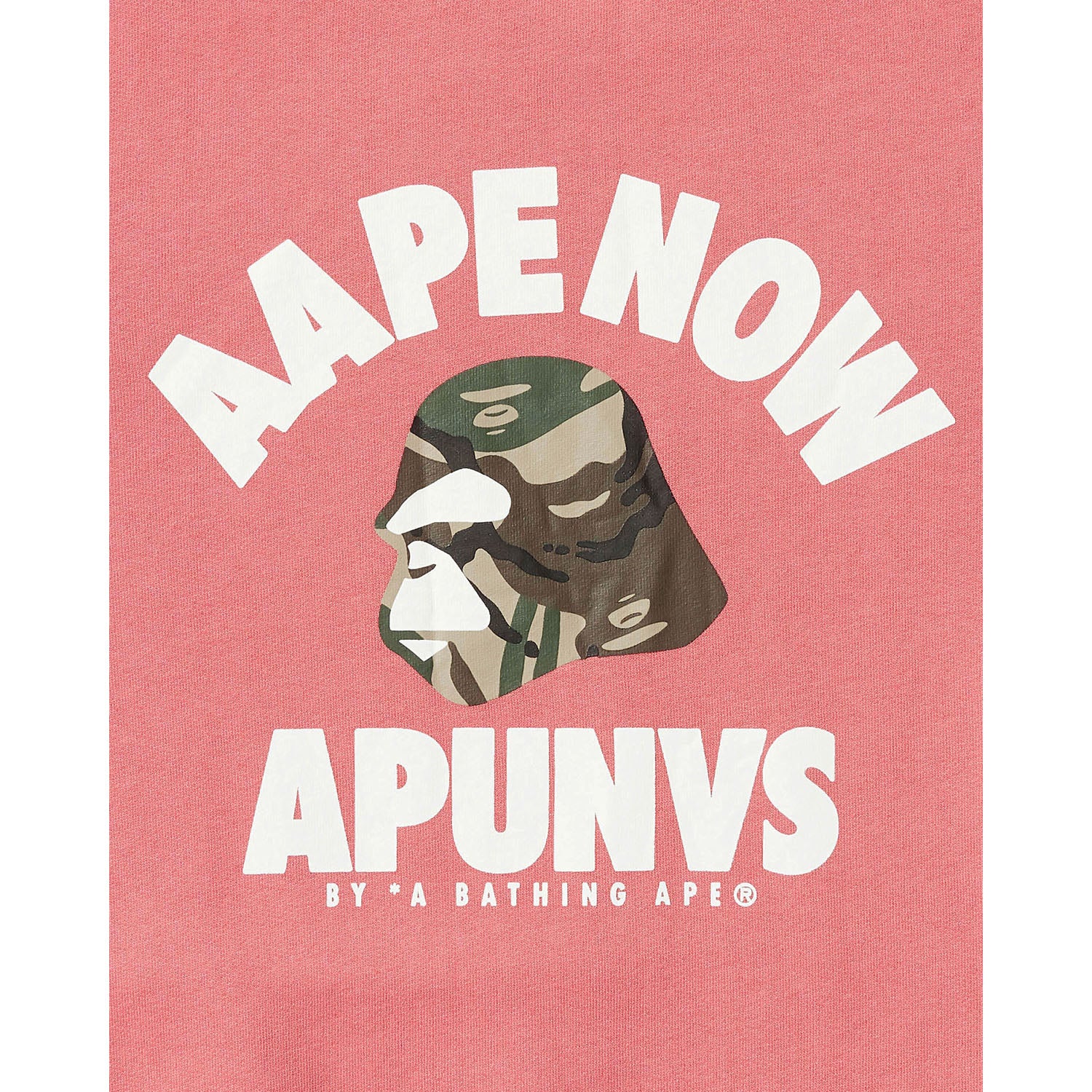 AAPE CTN POLY FLEECE CREWNECK