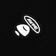 AAPE TWO-TONE ZIP HOODIE