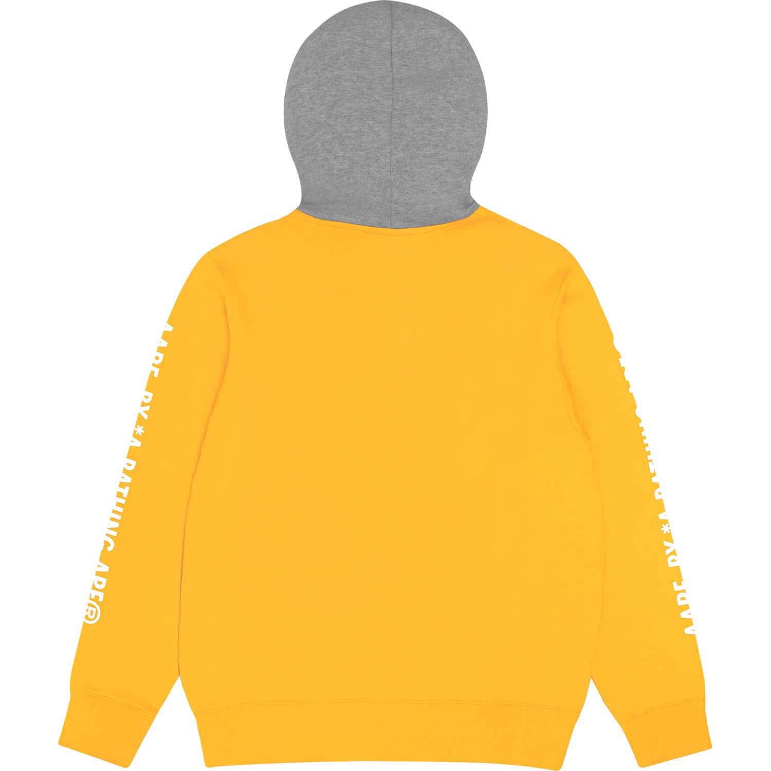 AAPE TWO-TONE ZIP HOODIE