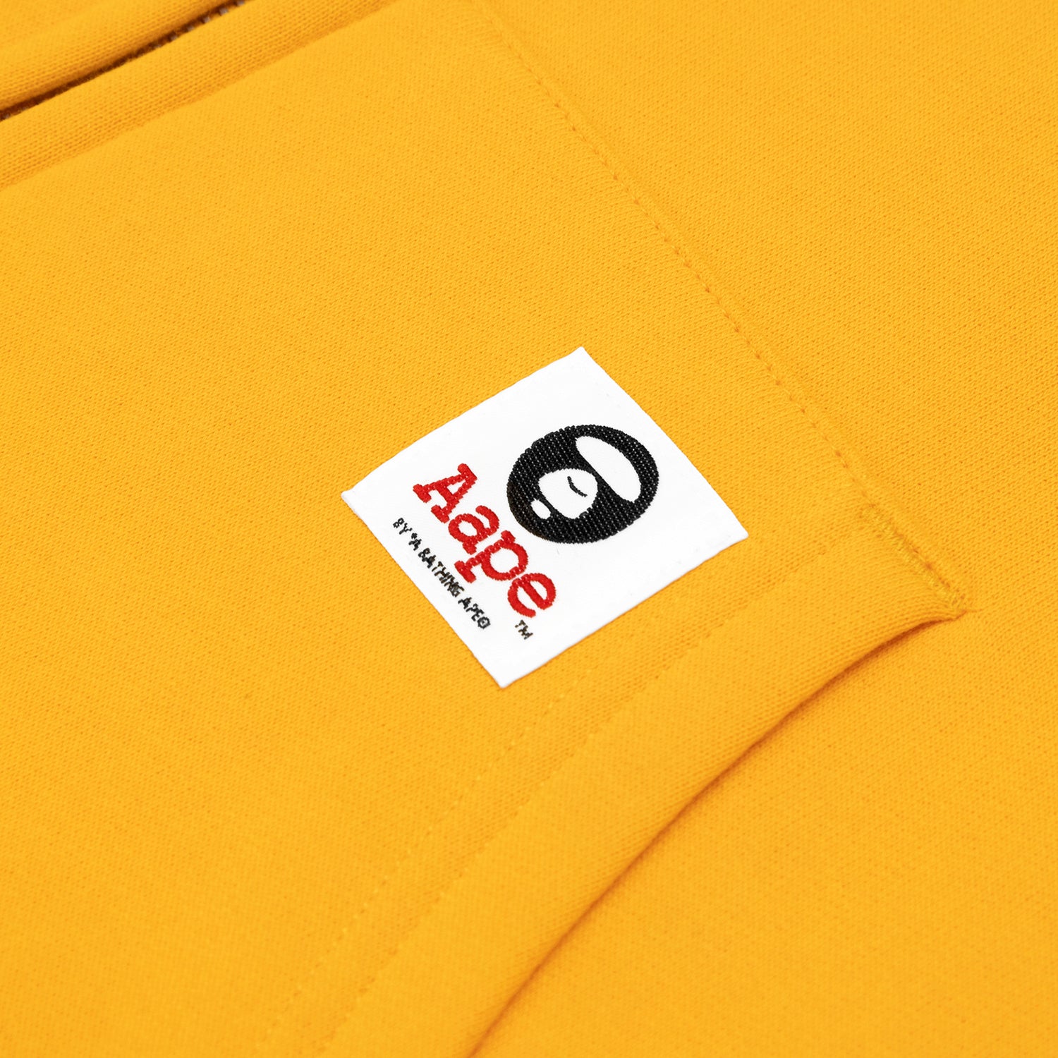 AAPE TWO-TONE ZIP HOODIE