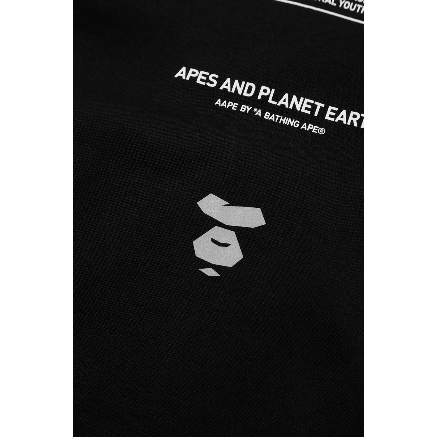 AAPE UNIVERSE LOGO ZIP HOODIE
