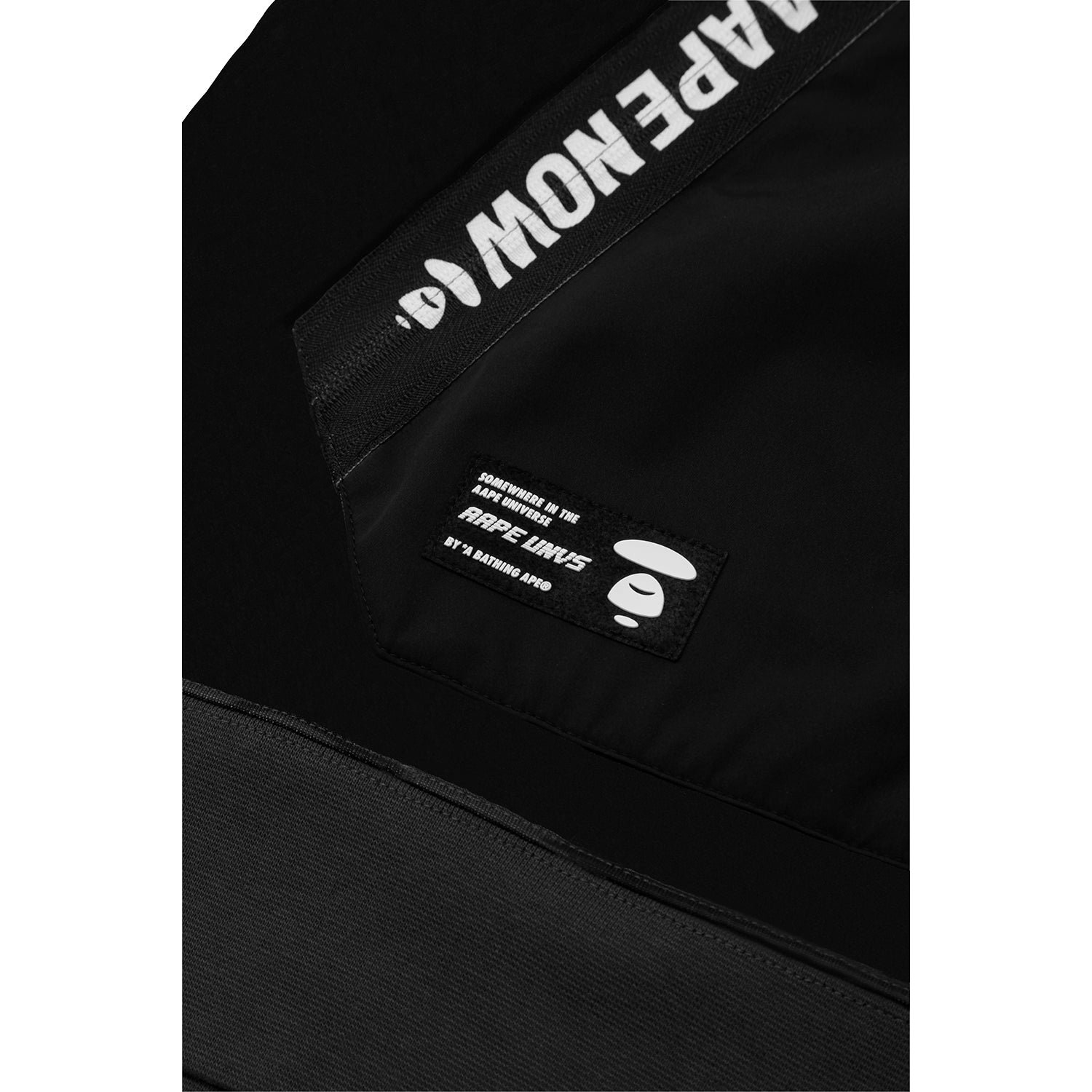 AAPE UNIVERSE LOGO ZIP HOODIE