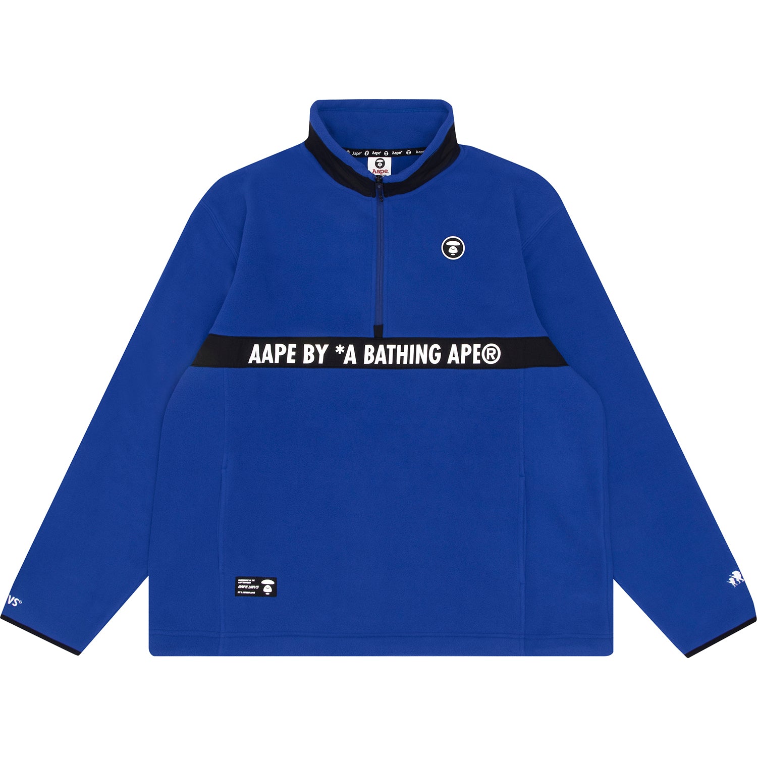 AAPE LOGO FLEECE PULLOVER