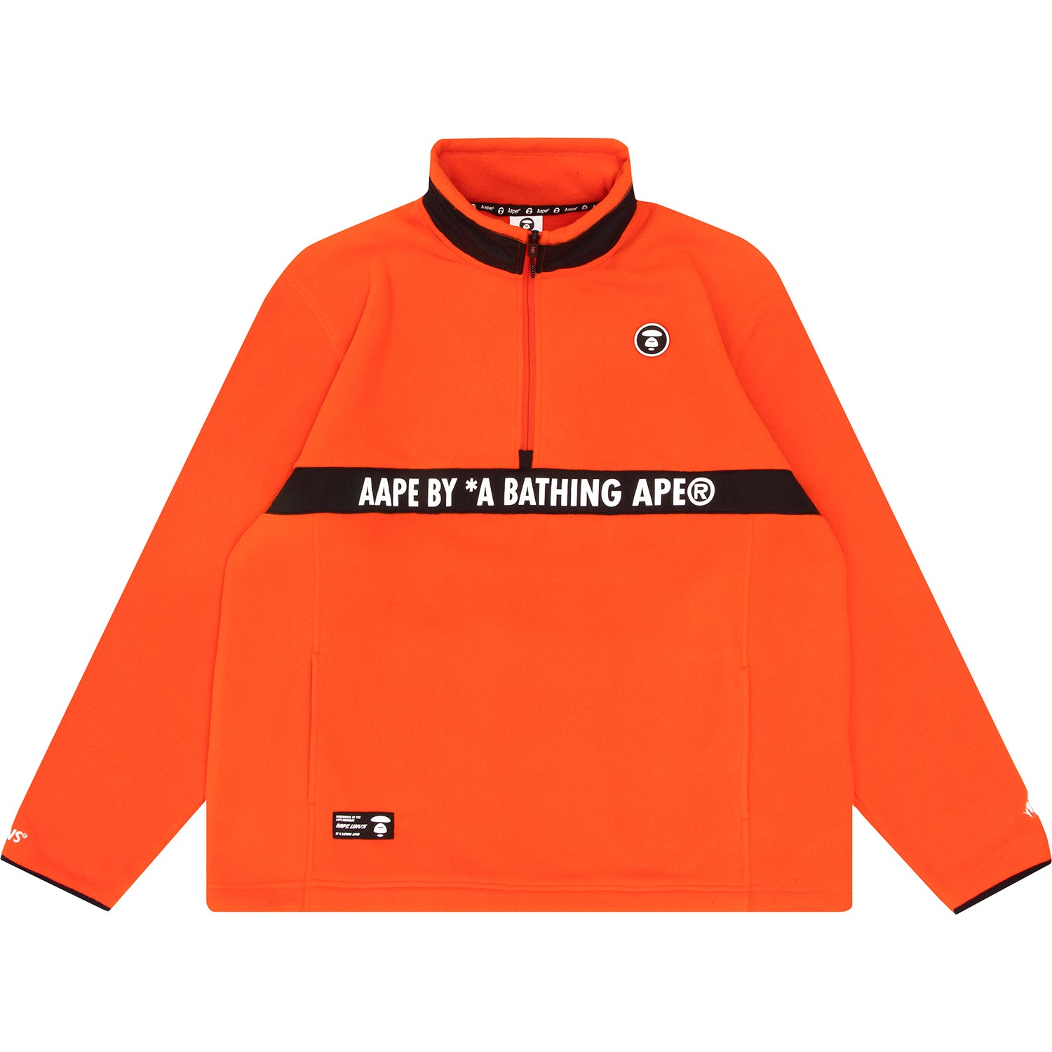 AAPE LOGO FLEECE PULLOVER