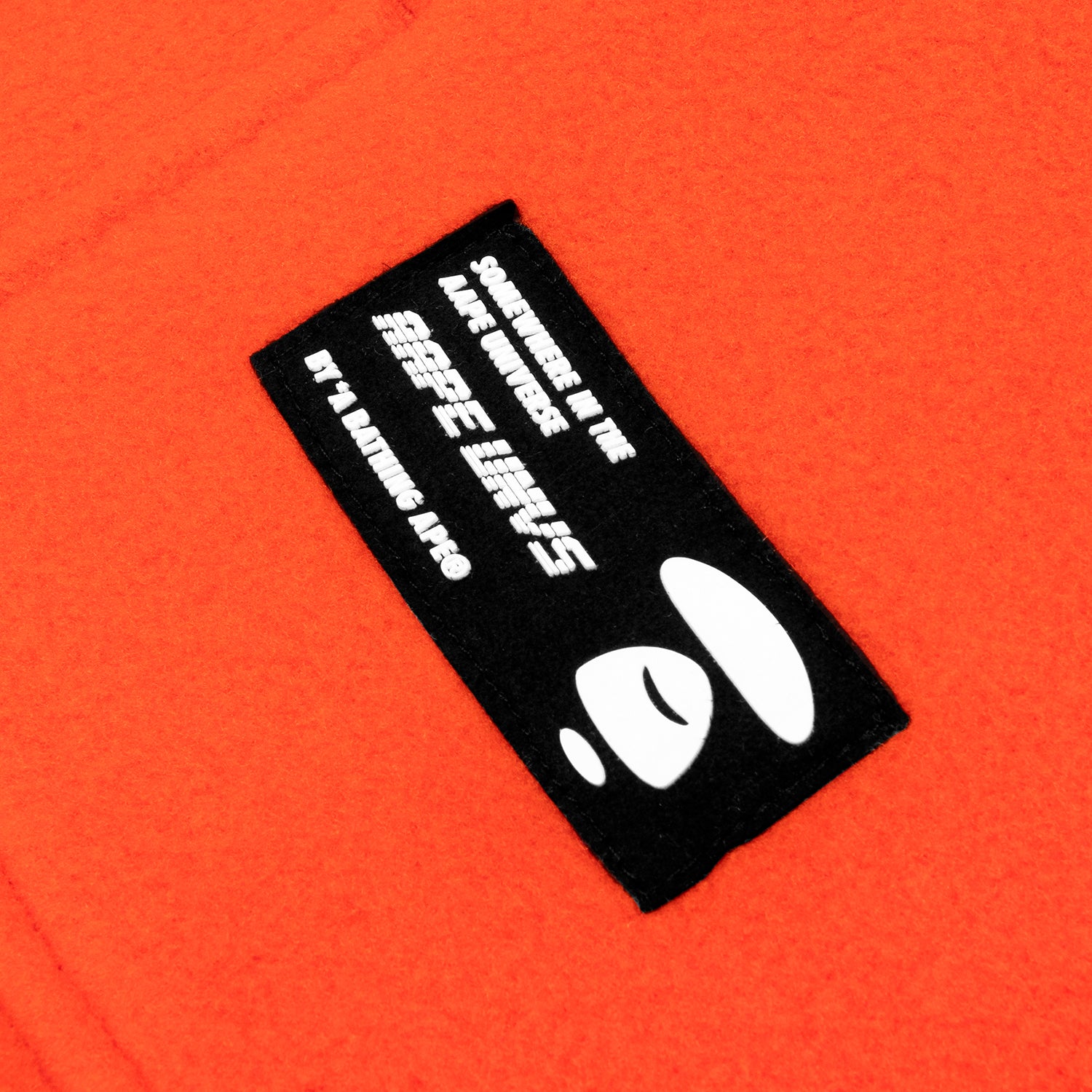 AAPE LOGO FLEECE PULLOVER