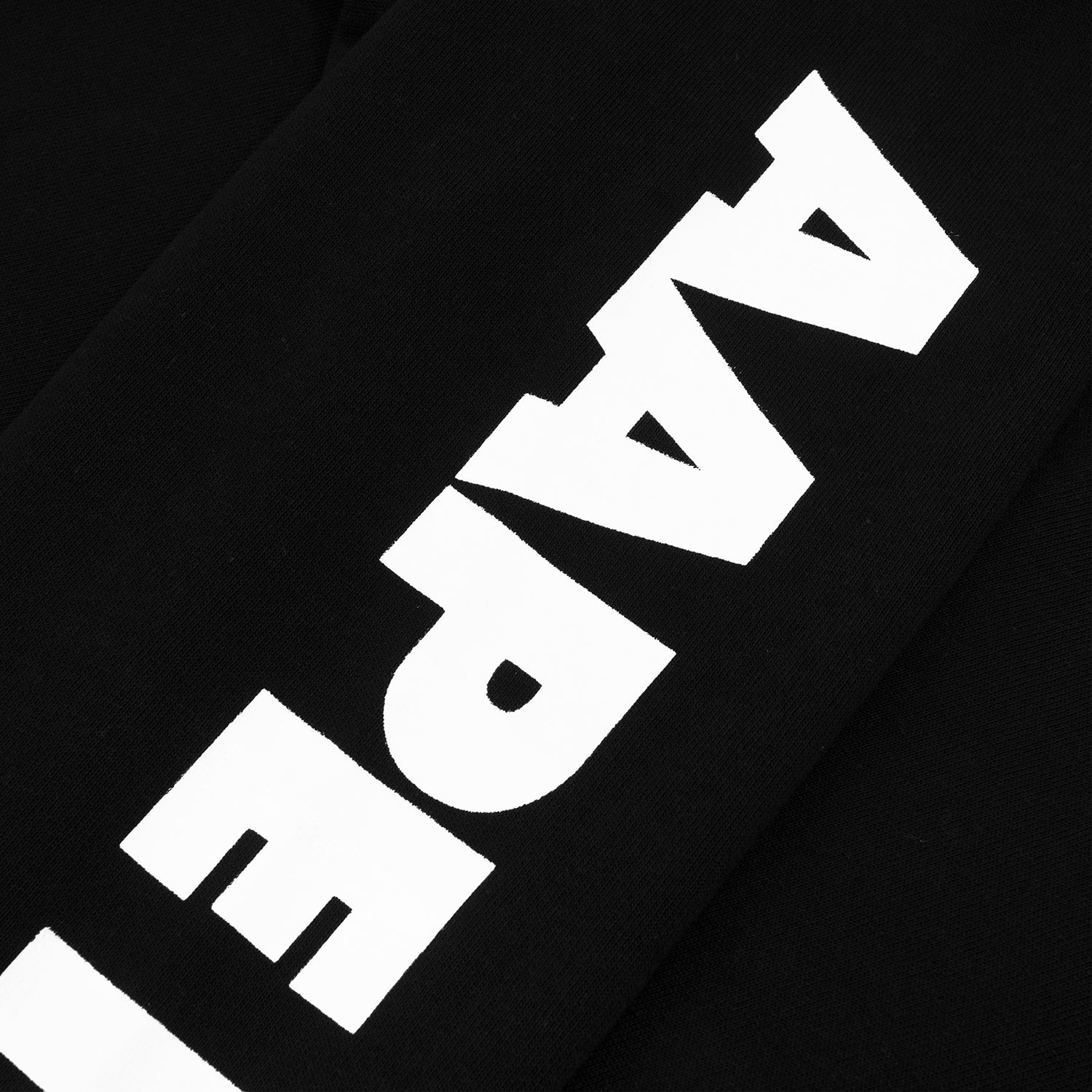 AAPE GRAPHIC LOGO PRINT ZIP HOODIE