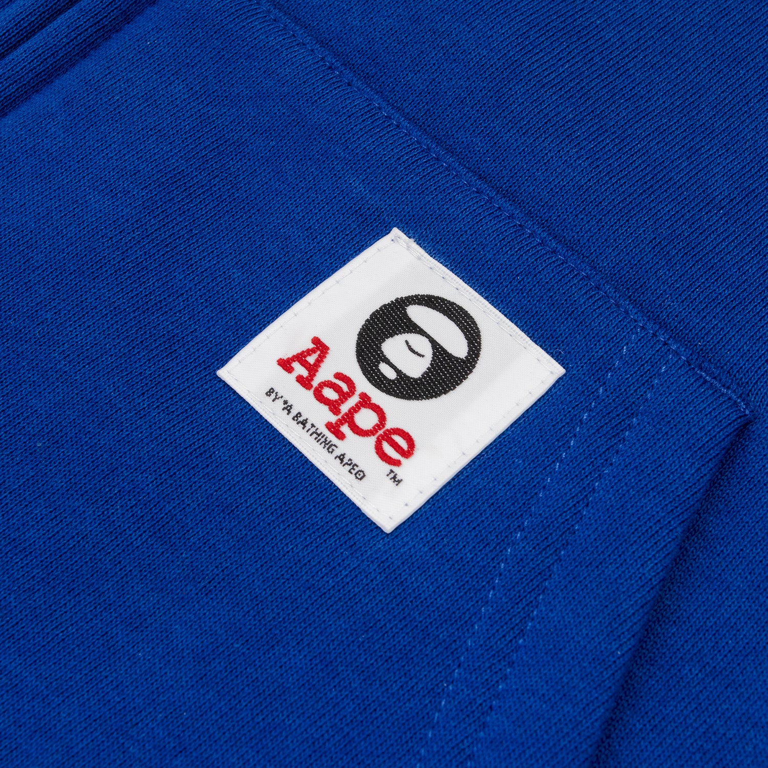 AAPE GRAPHIC LOGO PRINT ZIP HOODIE