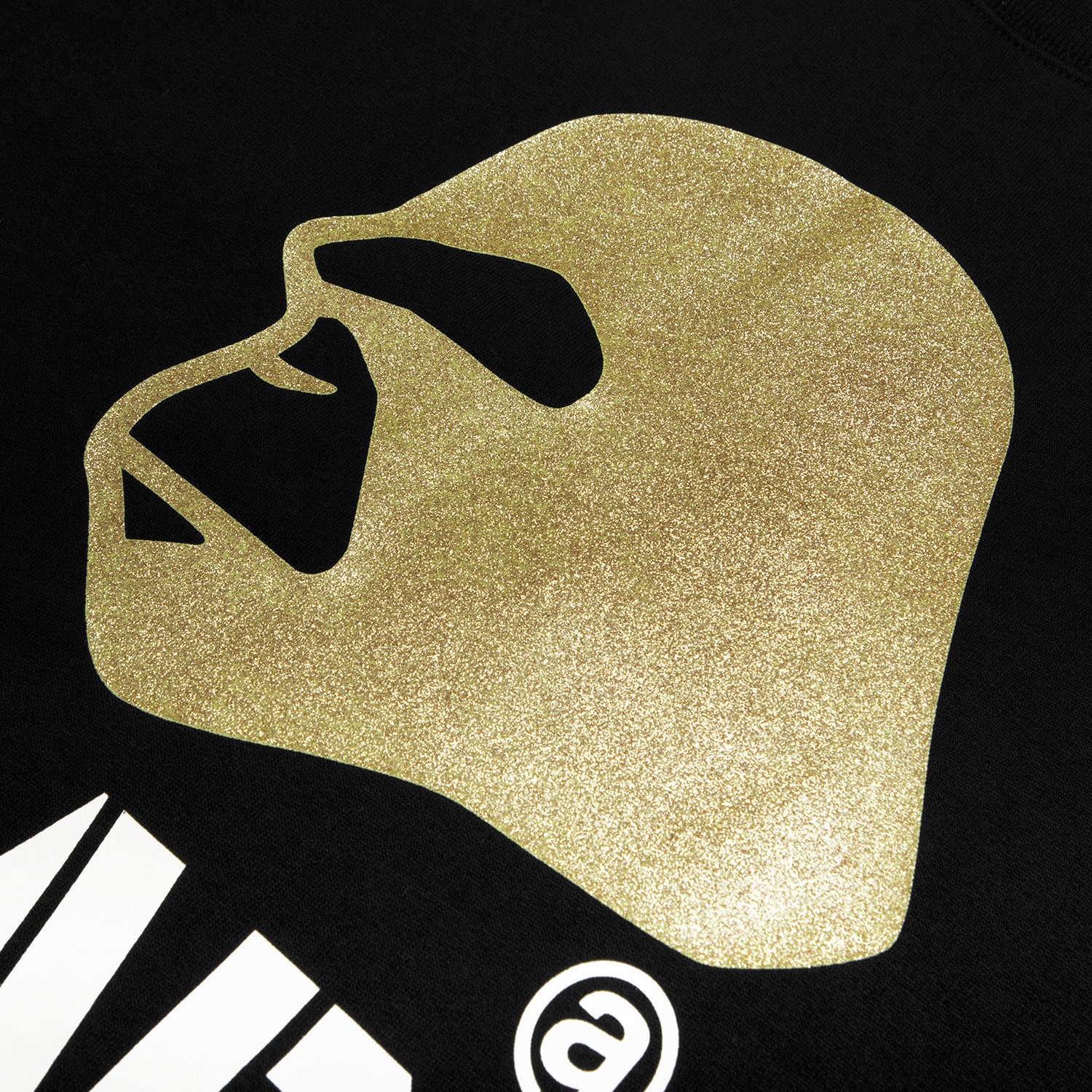 AAPE METALLIC EMBLEM LOGO SWEATSHIRT