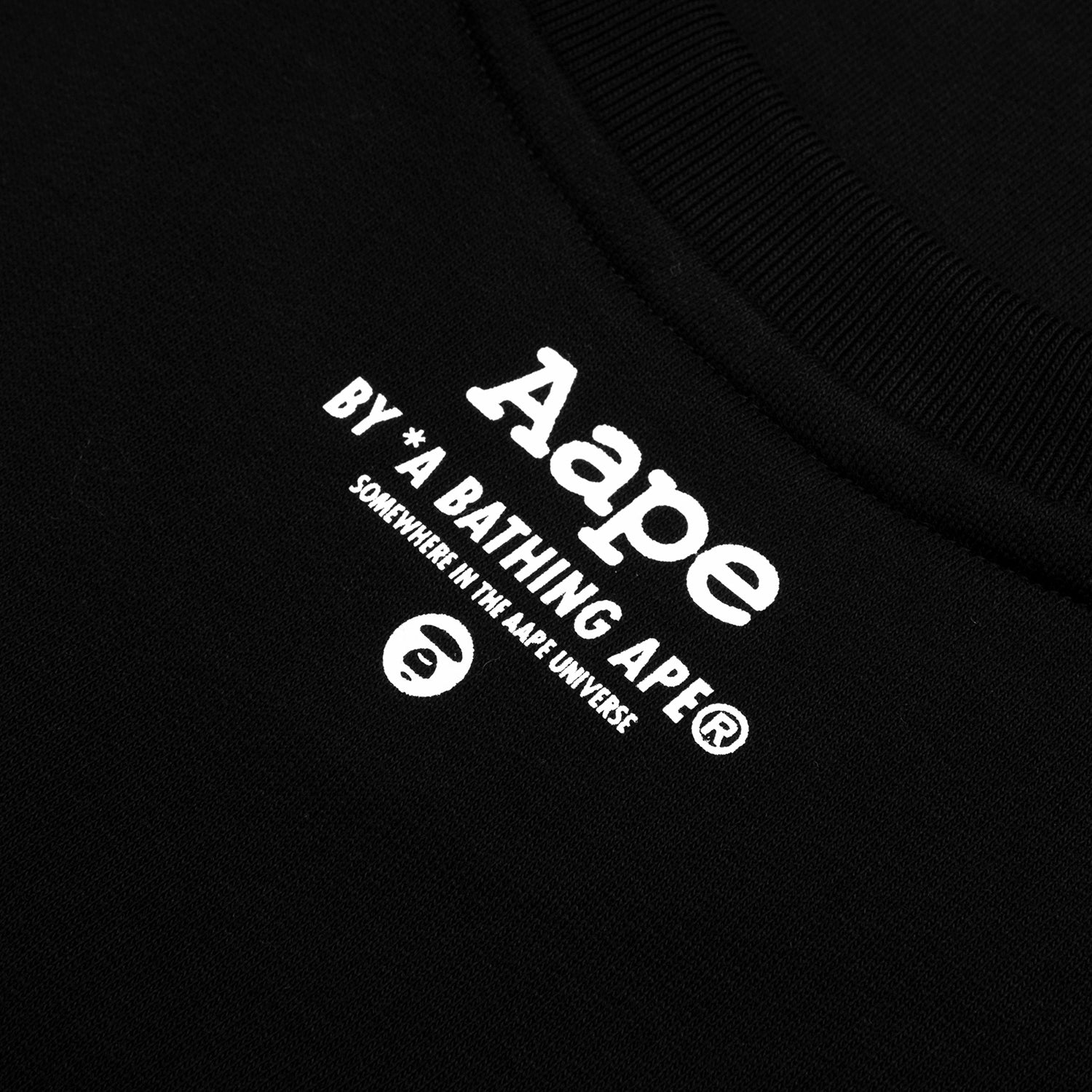 AAPE METALLIC EMBLEM LOGO SWEATSHIRT