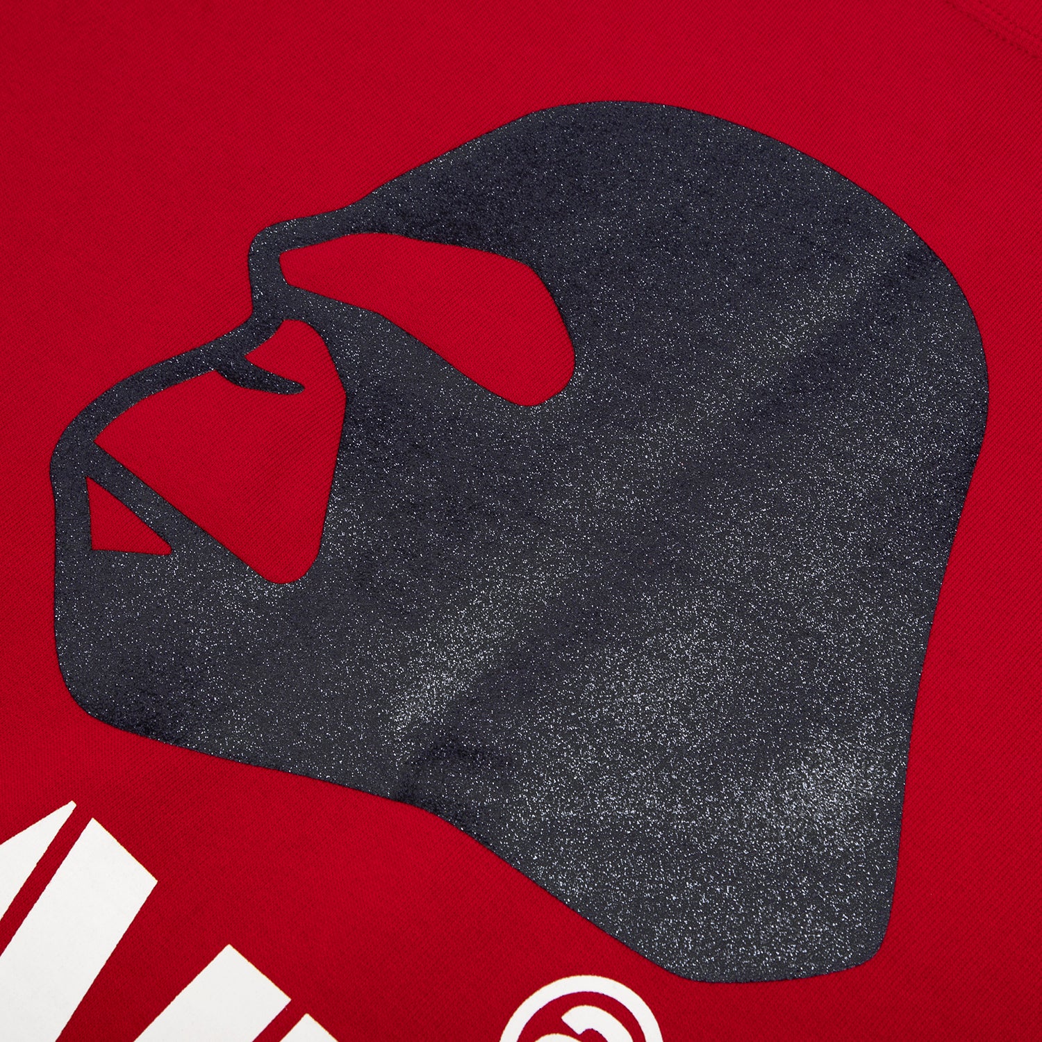 AAPE METALLIC EMBLEM LOGO SWEATSHIRT