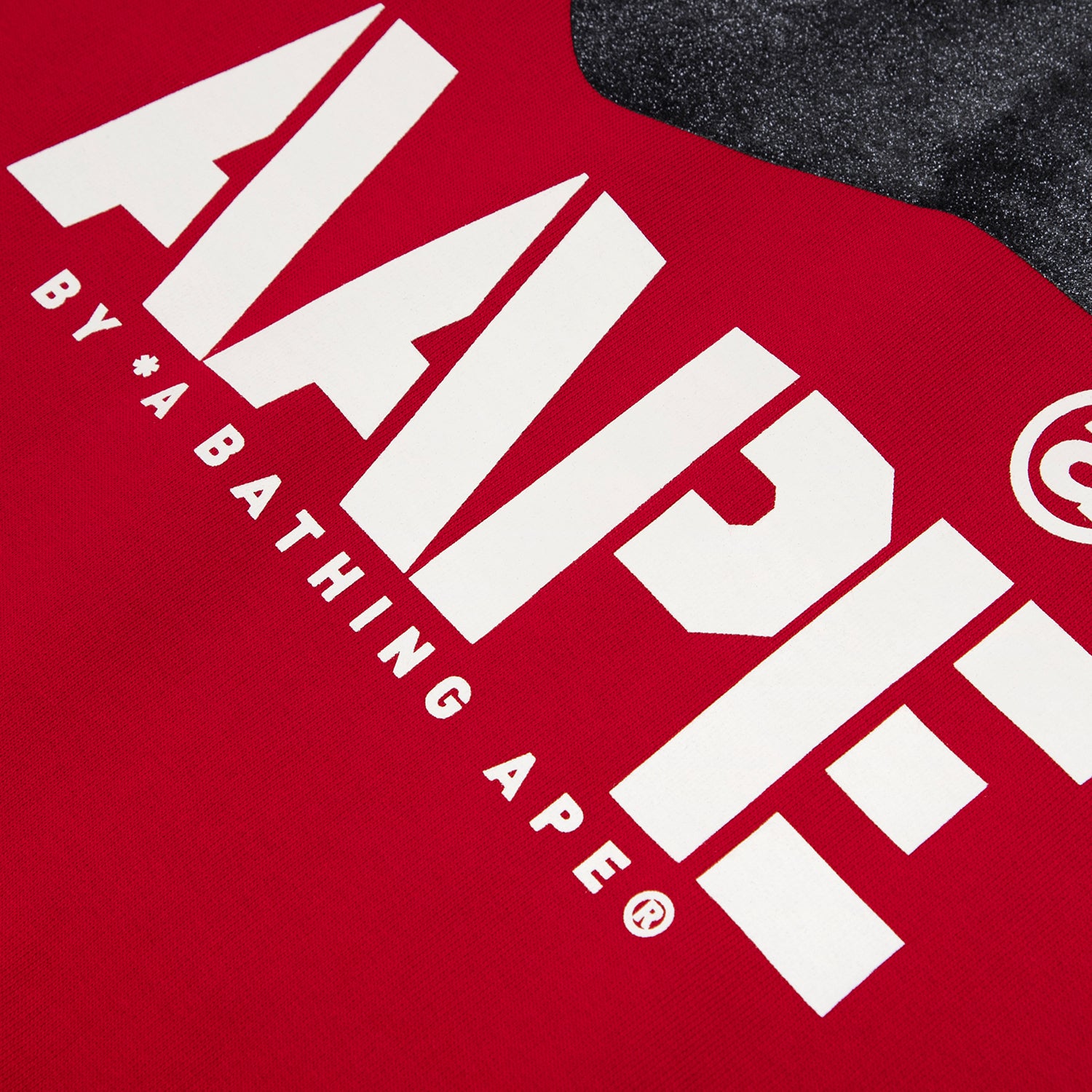 AAPE METALLIC EMBLEM LOGO SWEATSHIRT