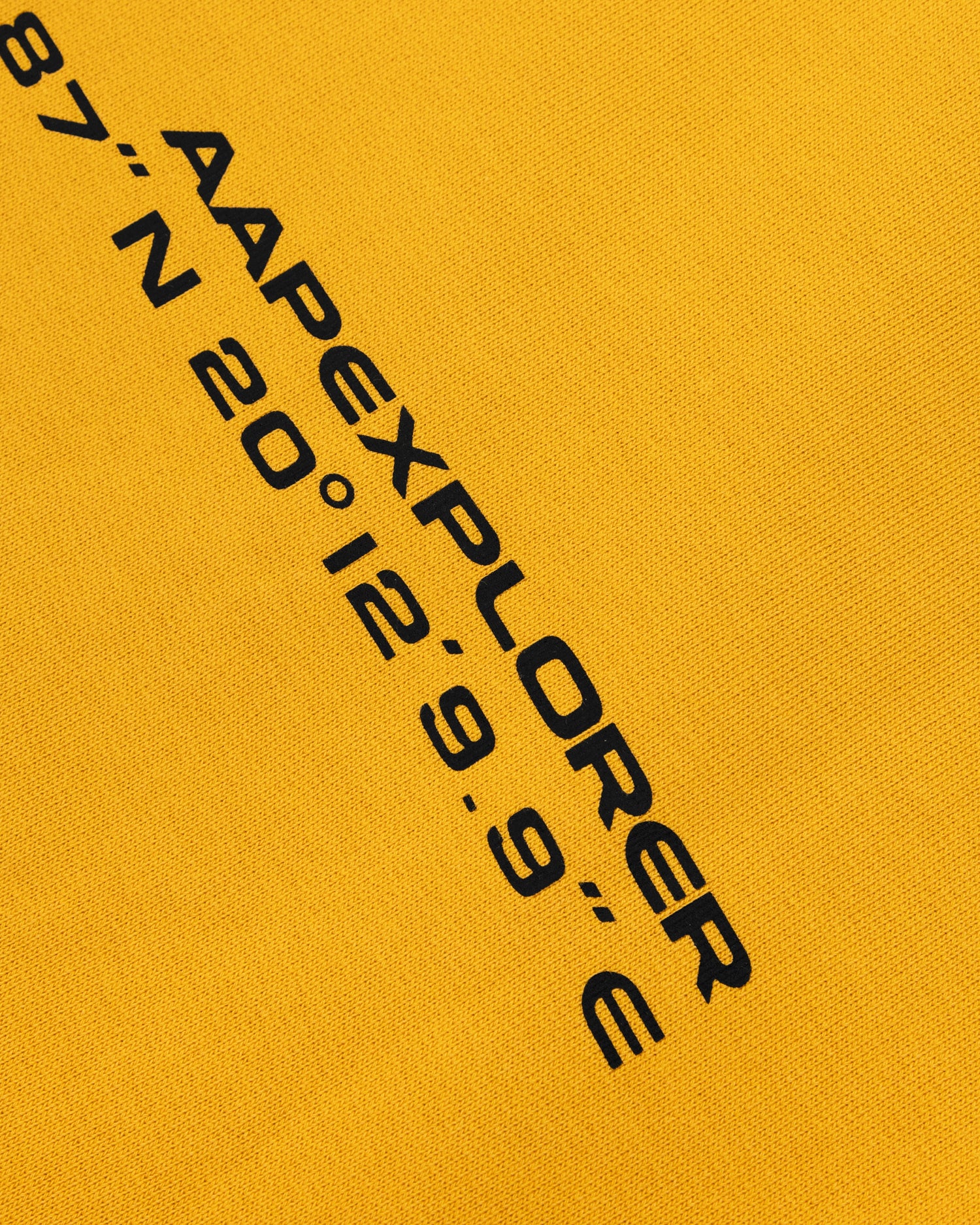 AAPE LOGO MOCK NECK SWEATSHIRT