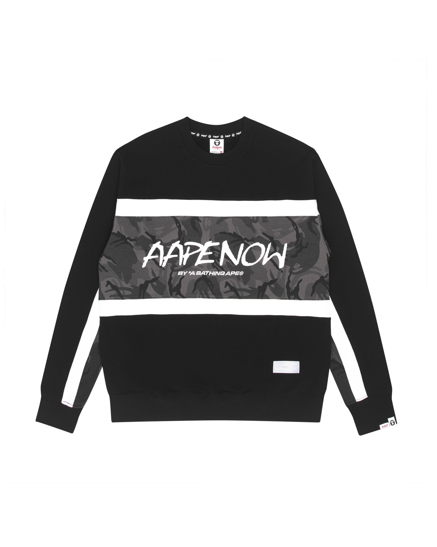 AAPSWM3824XXH/AAPE CREW NECK SWEATER