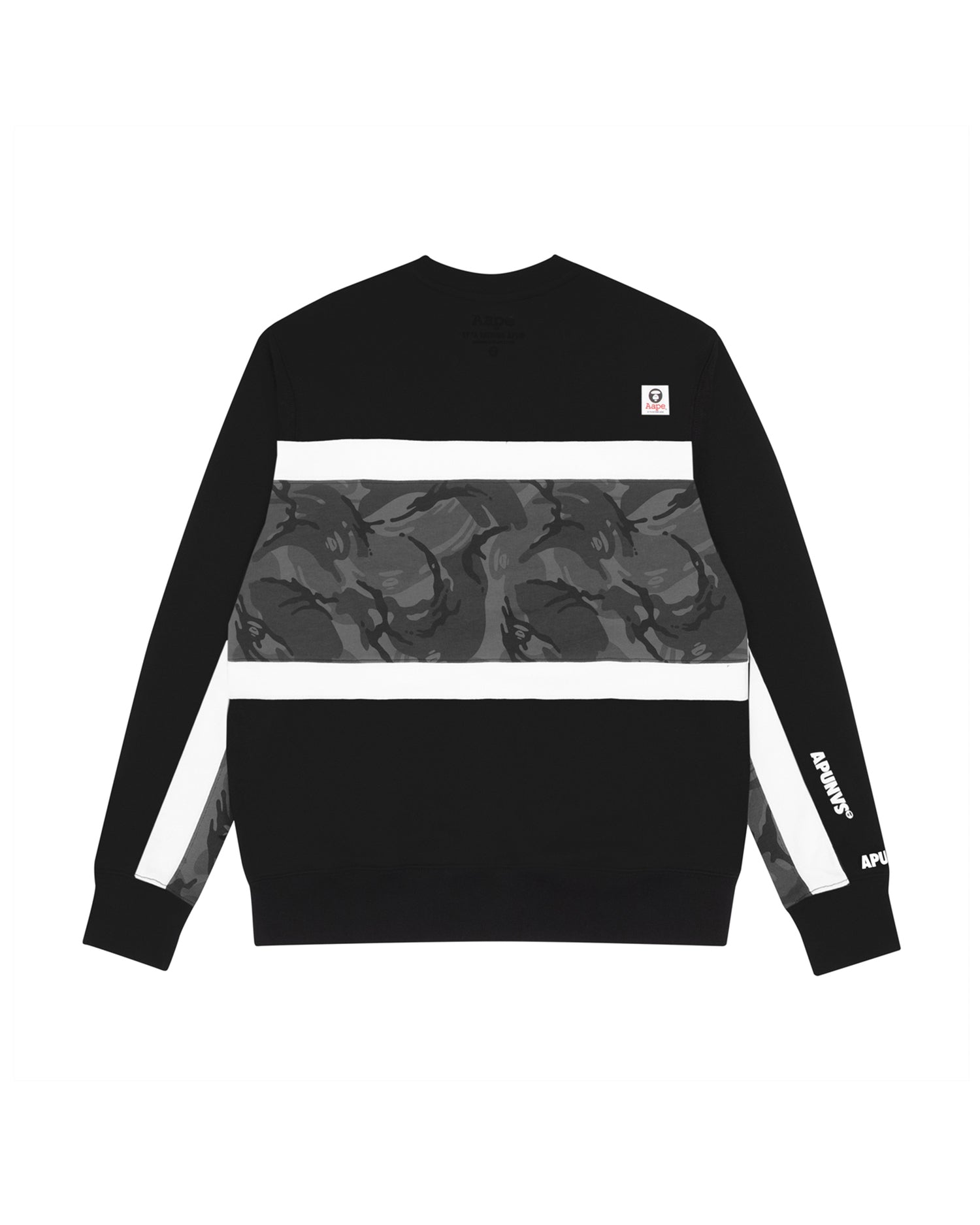 AAPSWM3824XXH/AAPE CREW NECK SWEATER