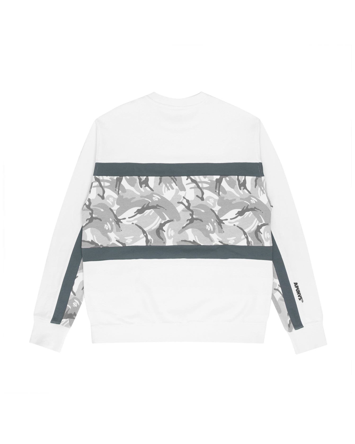 AAPSWM3824XXH/AAPE CREW NECK SWEATER