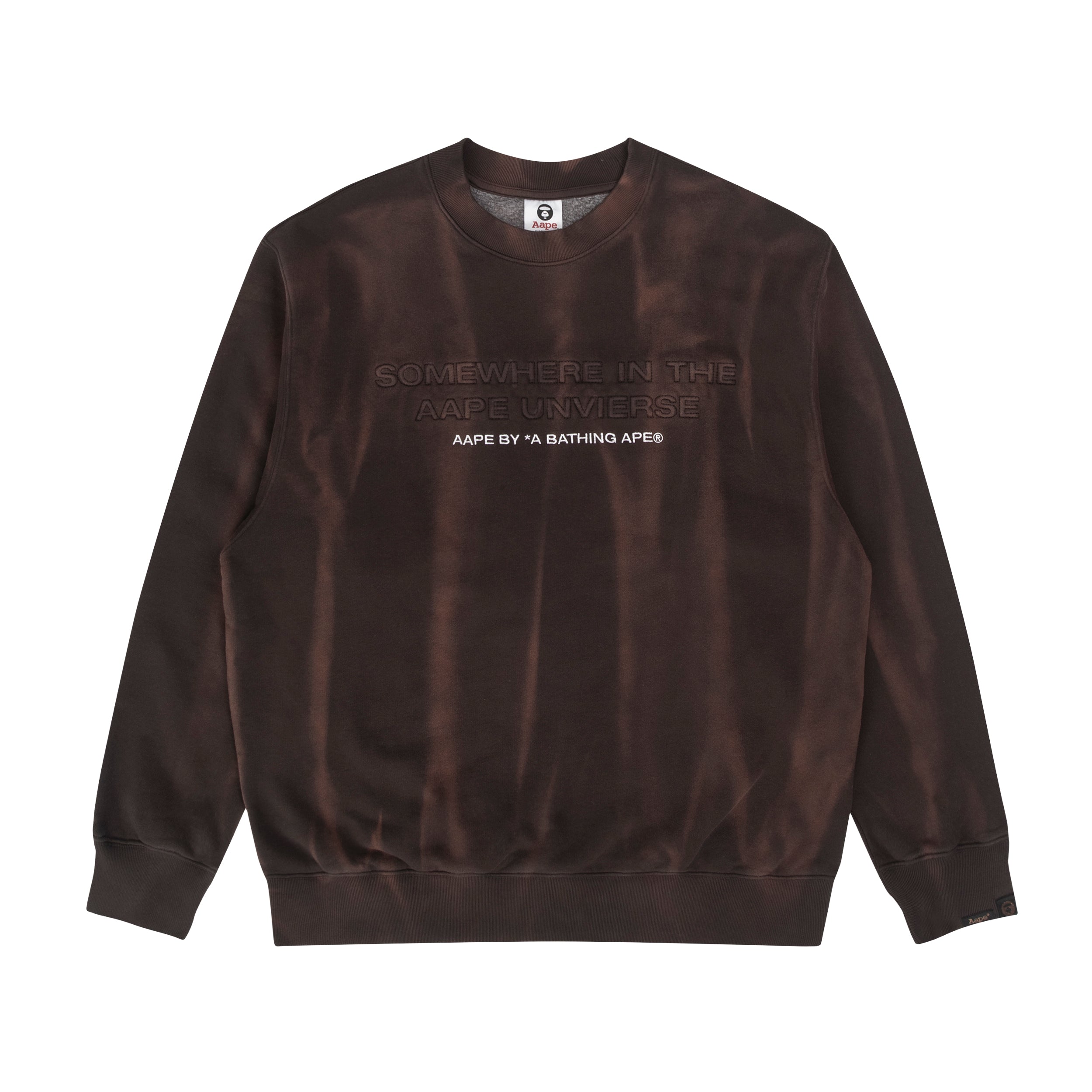 AAPE FANCY CREW NECK SWEATER