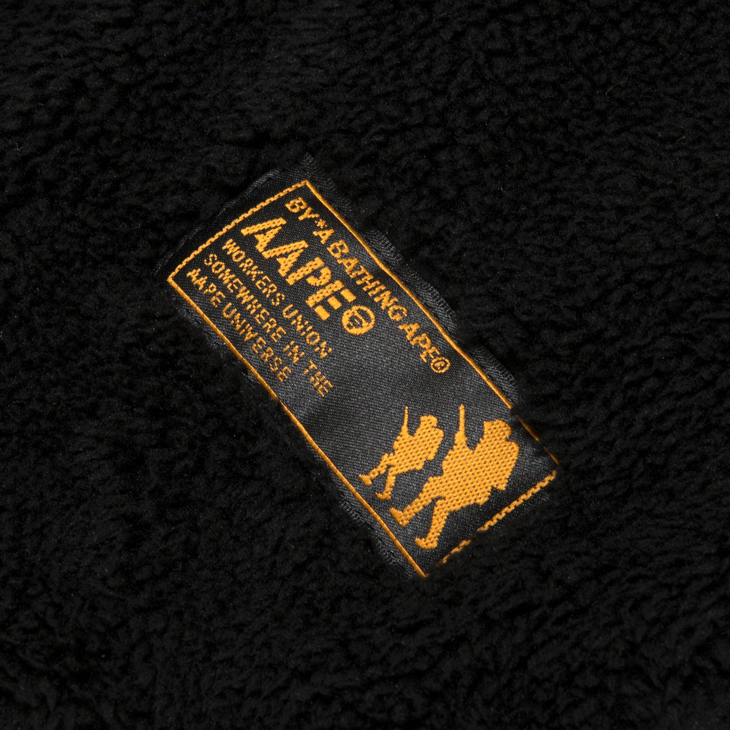 AAPSWM3957XXJ/AAPE FANCY ZIP UP SWEATER