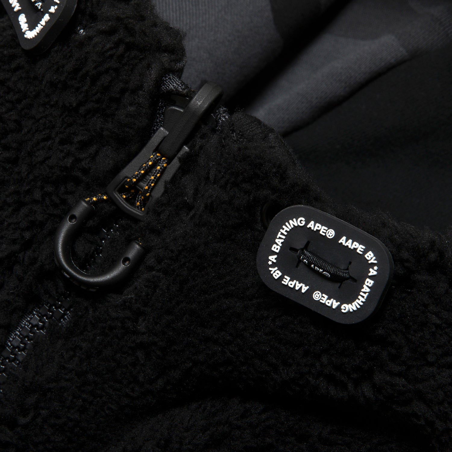 AAPSWM3957XXJ/AAPE FANCY ZIP UP SWEATER
