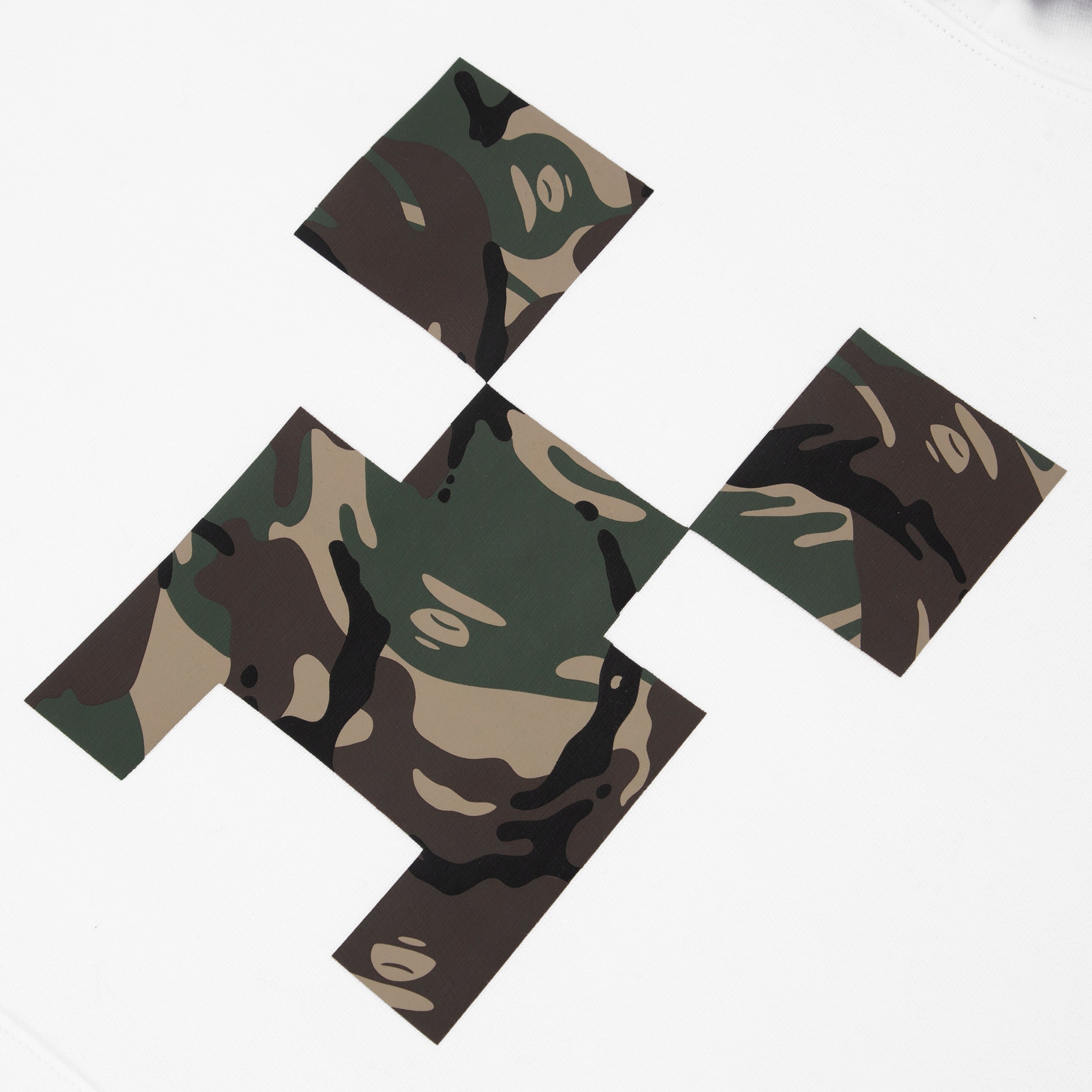 AAPE X MINECRAFT LOGO BACK HOODIE