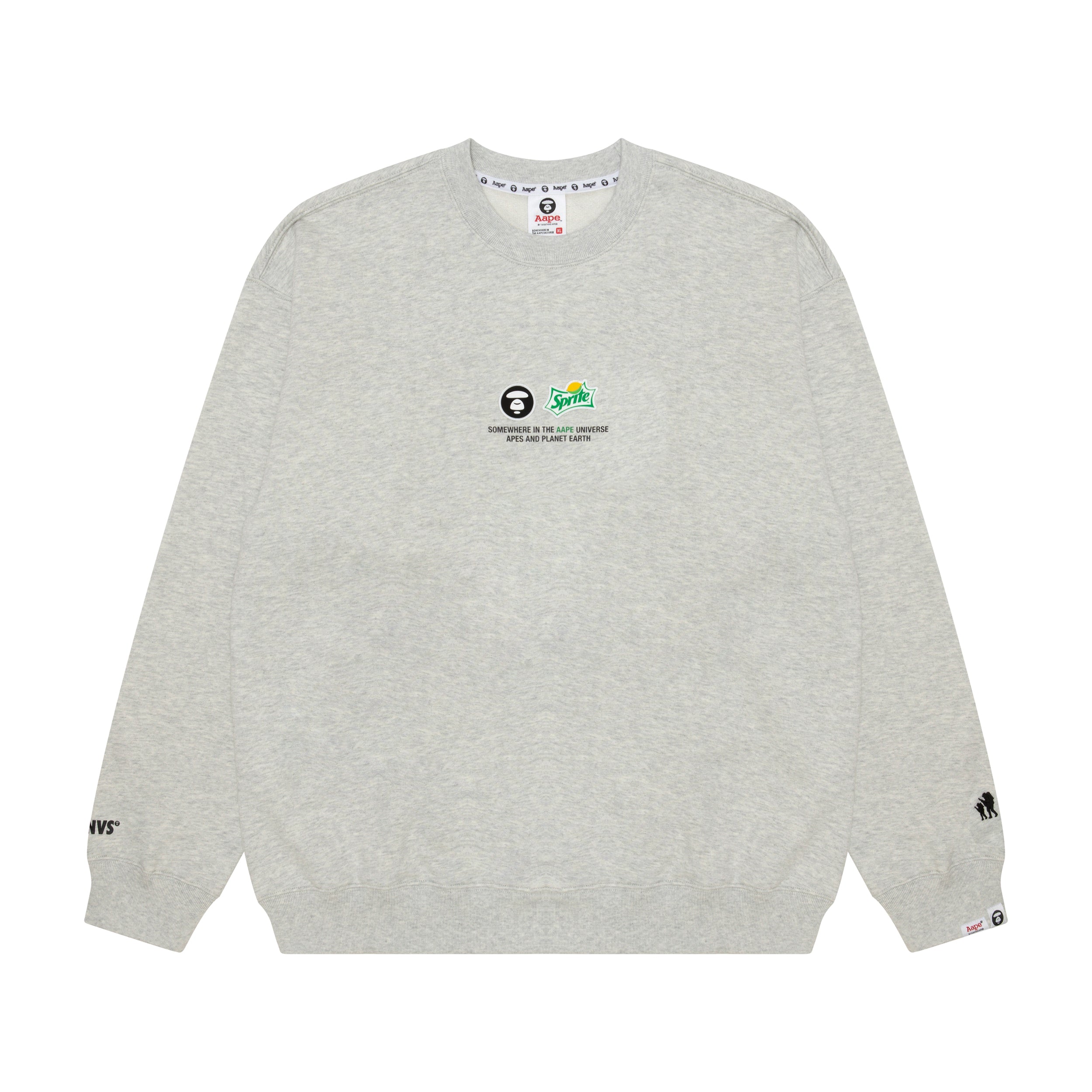 AAPE THEME CREW NECK SWEAT