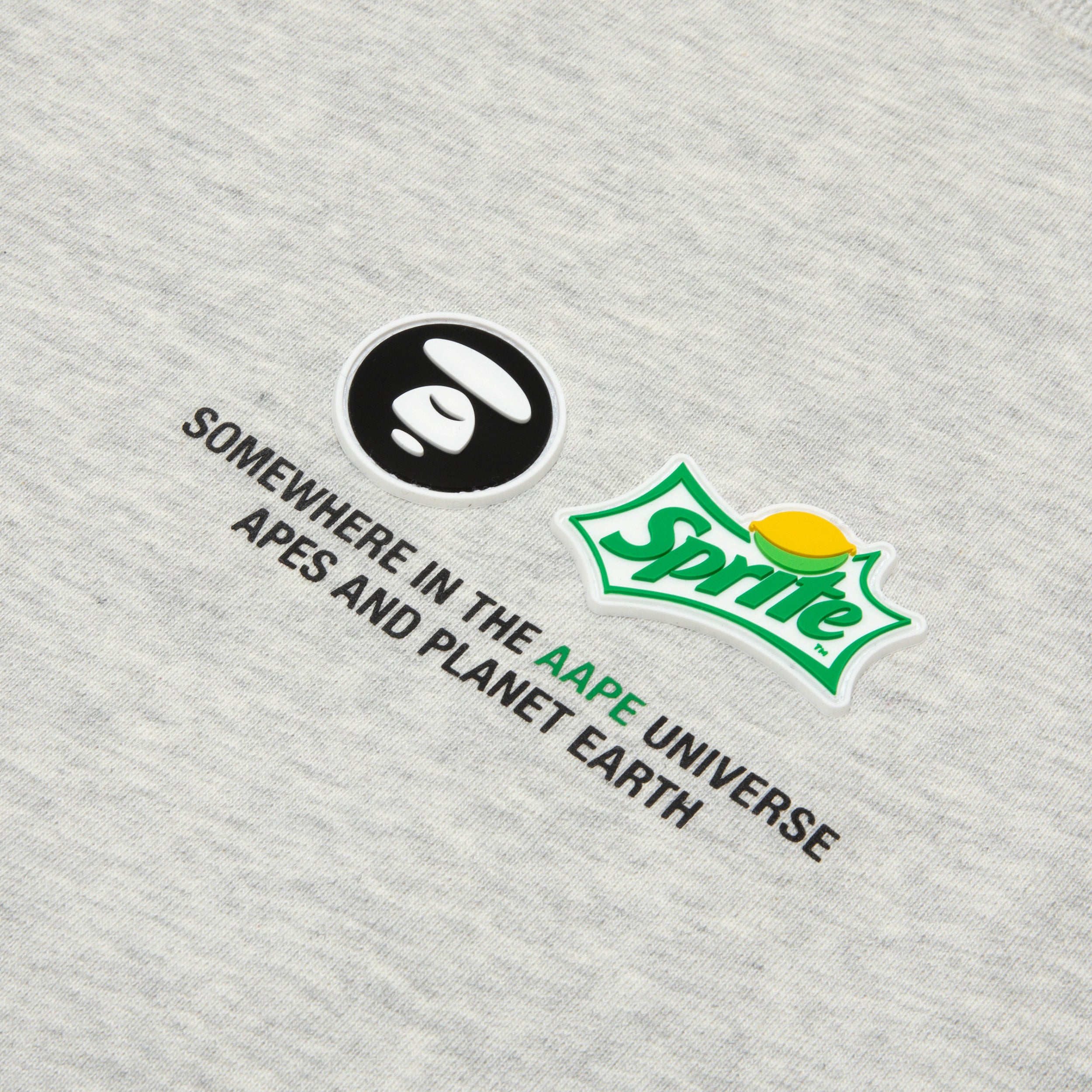 AAPE THEME CREW NECK SWEAT
