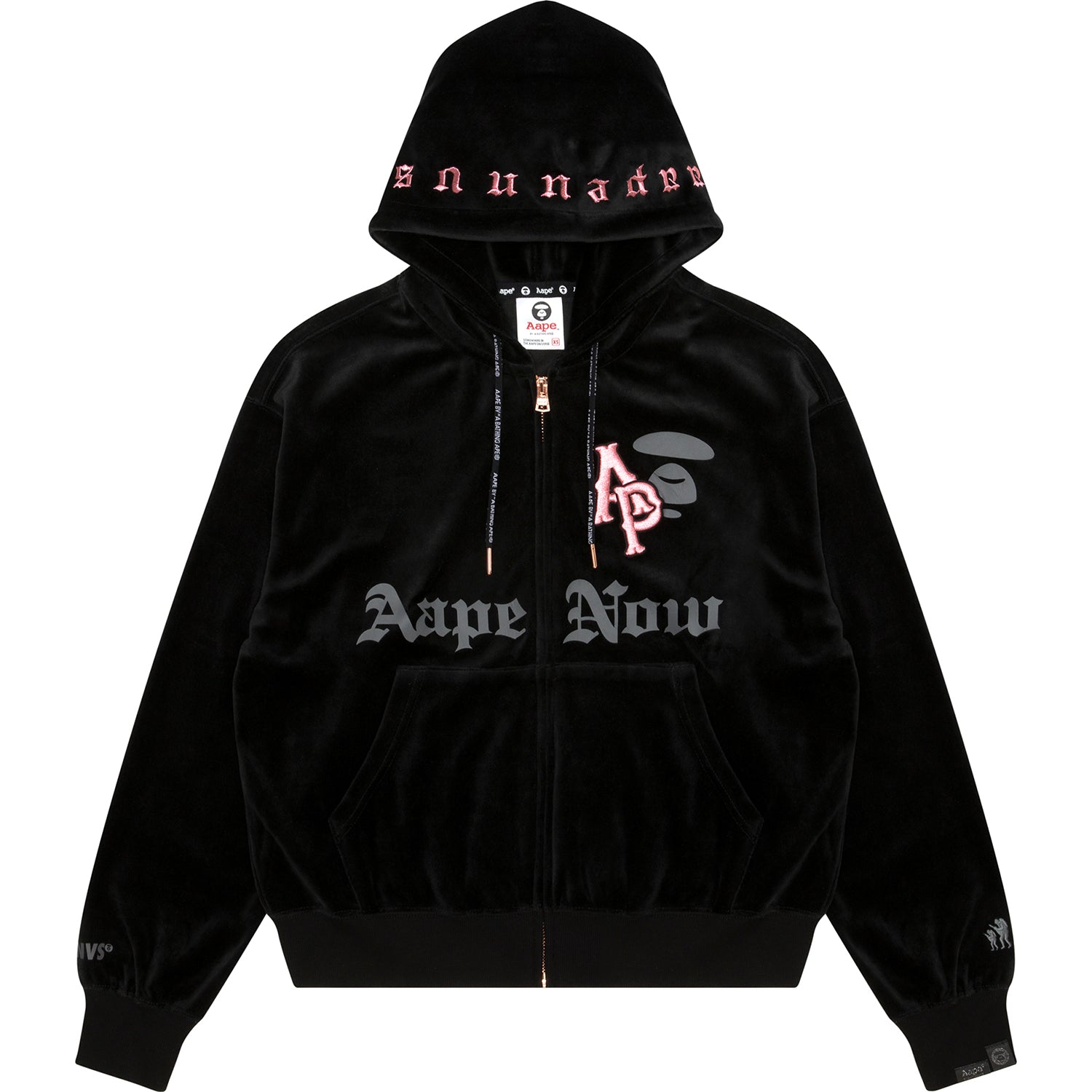 AAPE 23" ZIP UP SWEATER LADIES