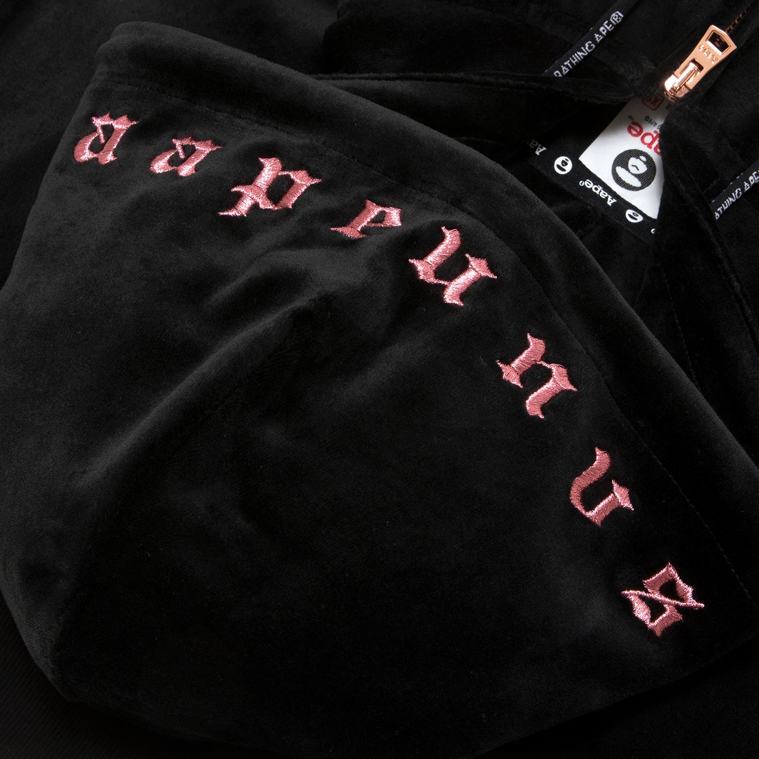 AAPE 23" ZIP UP SWEATER LADIES